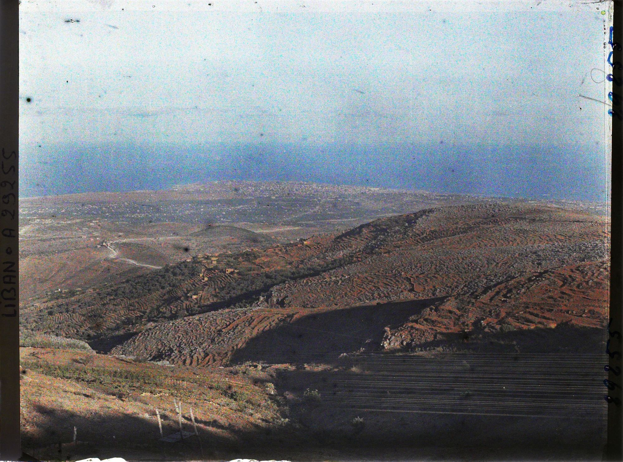 Image représentant Panorama vers le nord-ouest, en direction de Beyrouth
