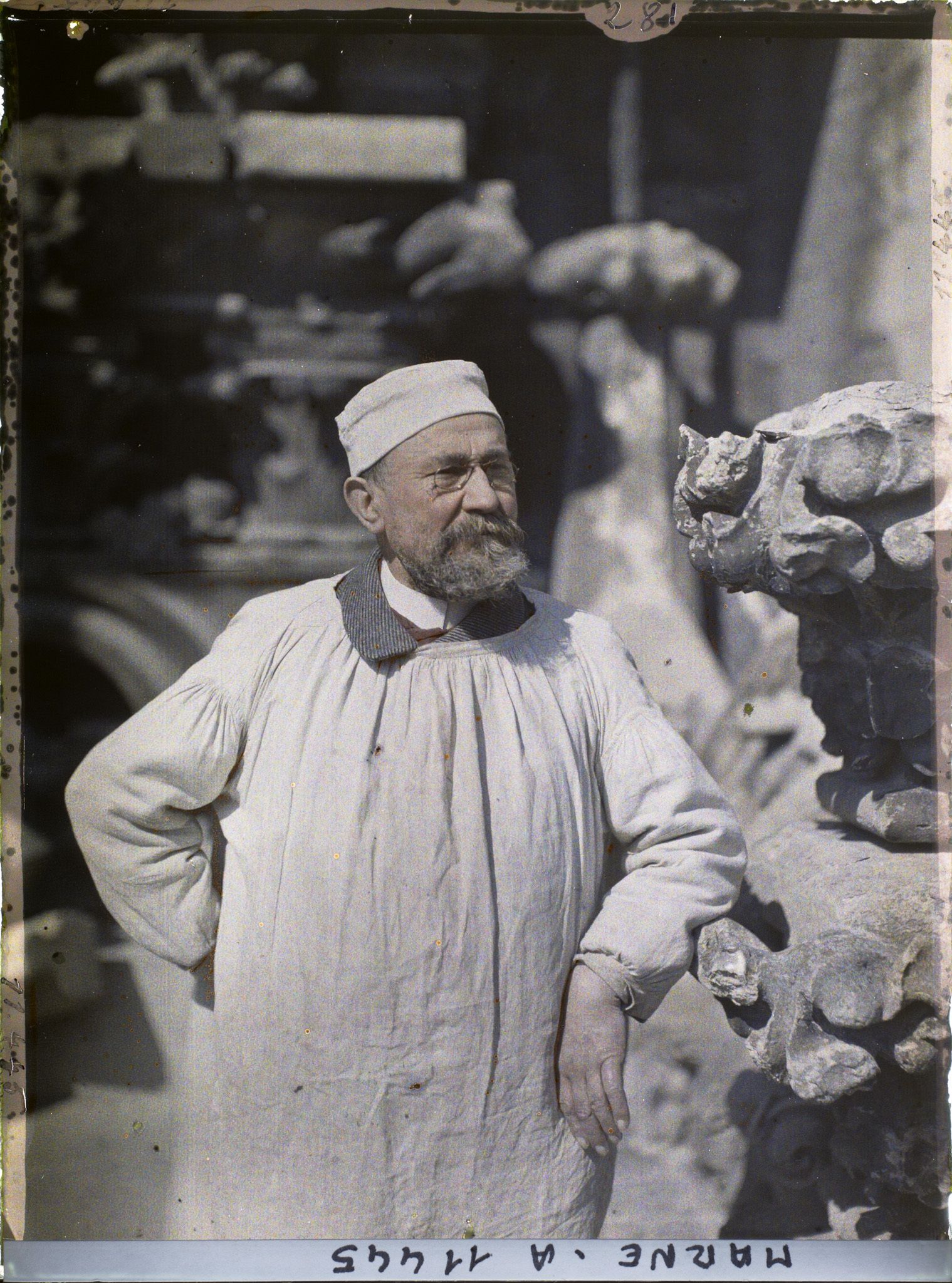 Image représentant Portrait d'un sculpteur de la cathédrale