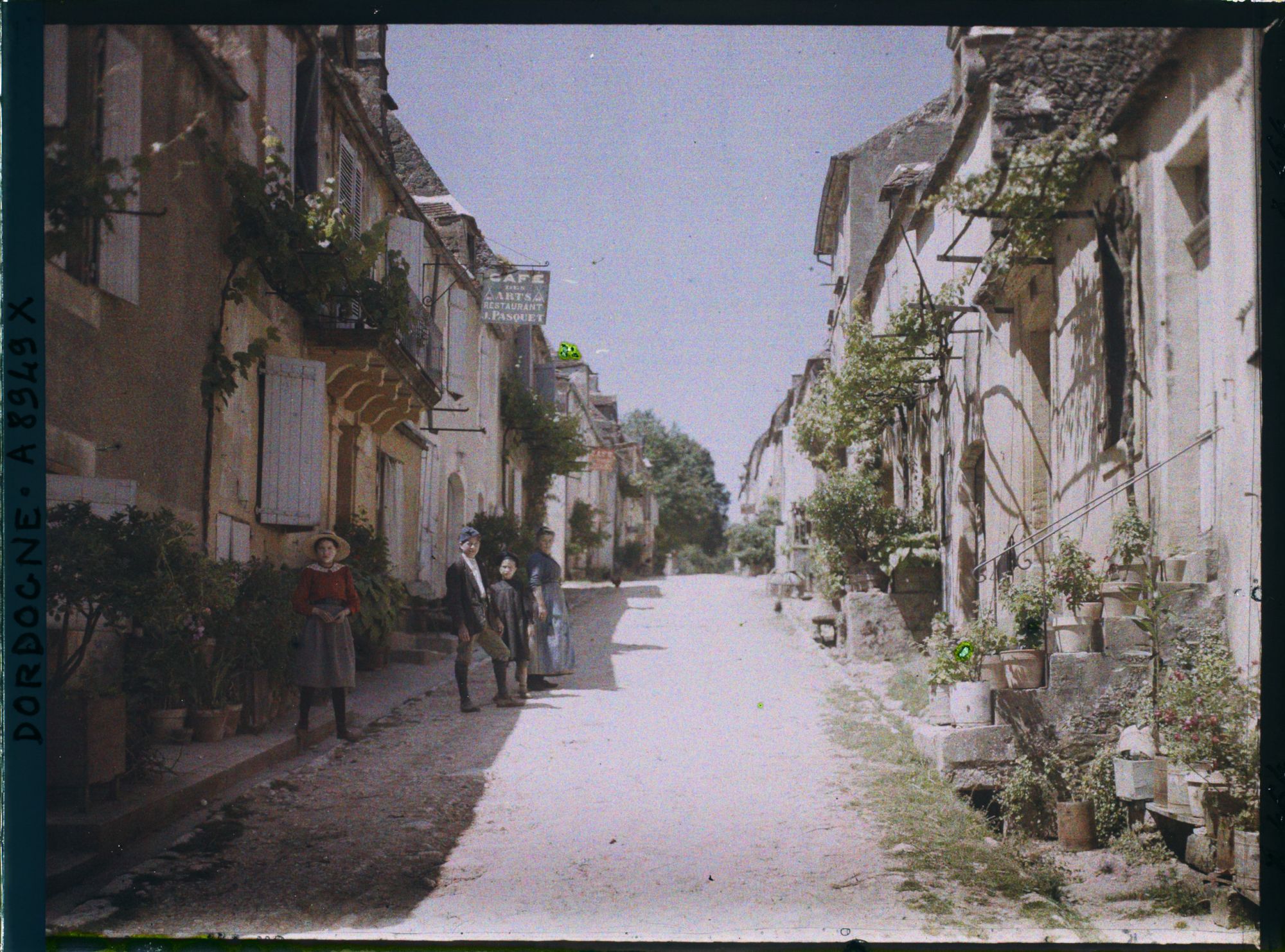 Image représentant France, Domme, Rue montante