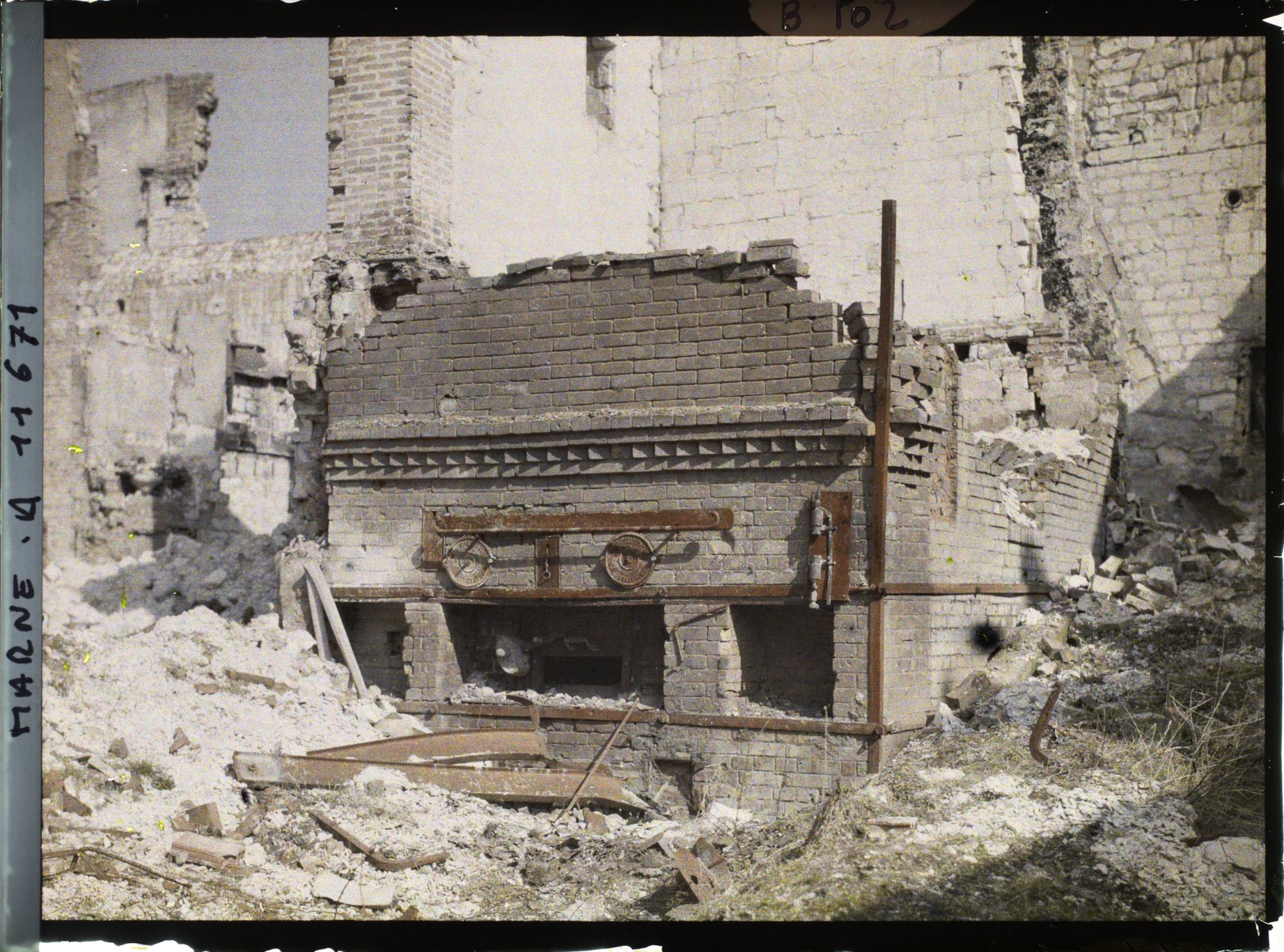 Image représentant France, Reims, Fours démolis rue St Symphorien