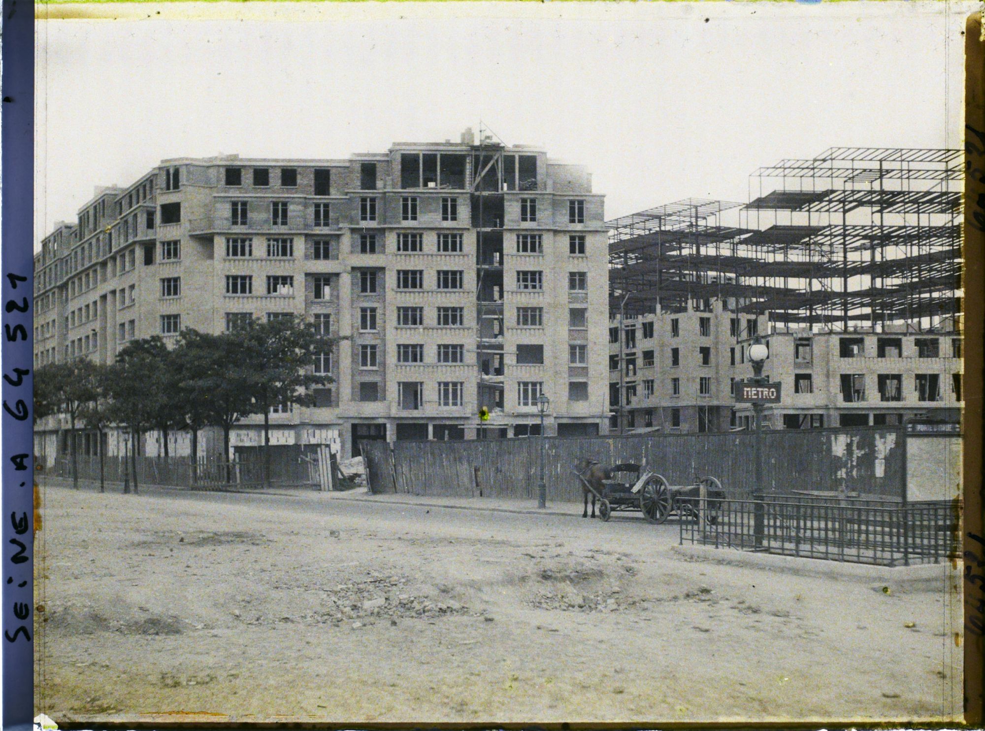 Image représentant Immeubles en construction porte d'Italie