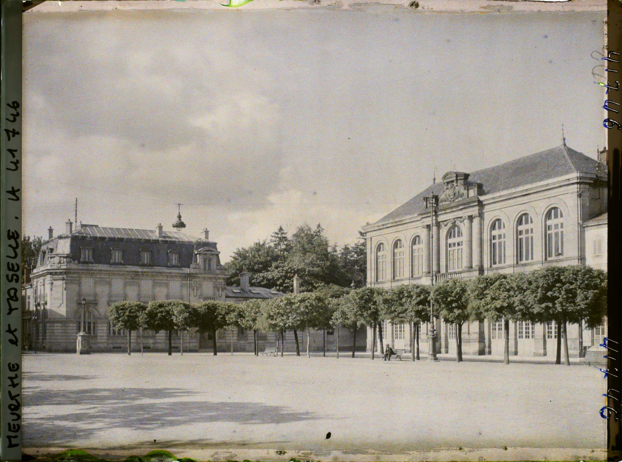 Image représentant France, Lunévile, Rue Léopold, Banque de France
