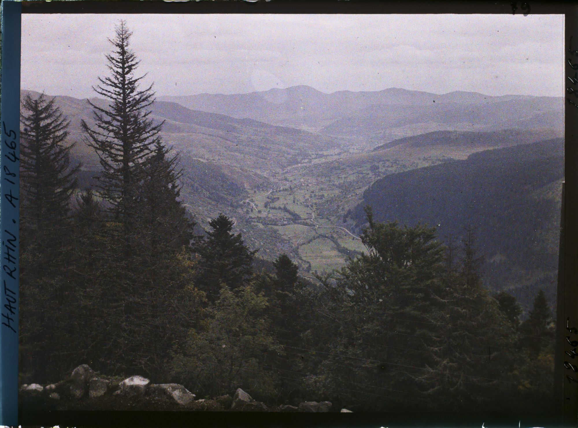 Image représentant France, Panorama s/ la Vallée de Munster