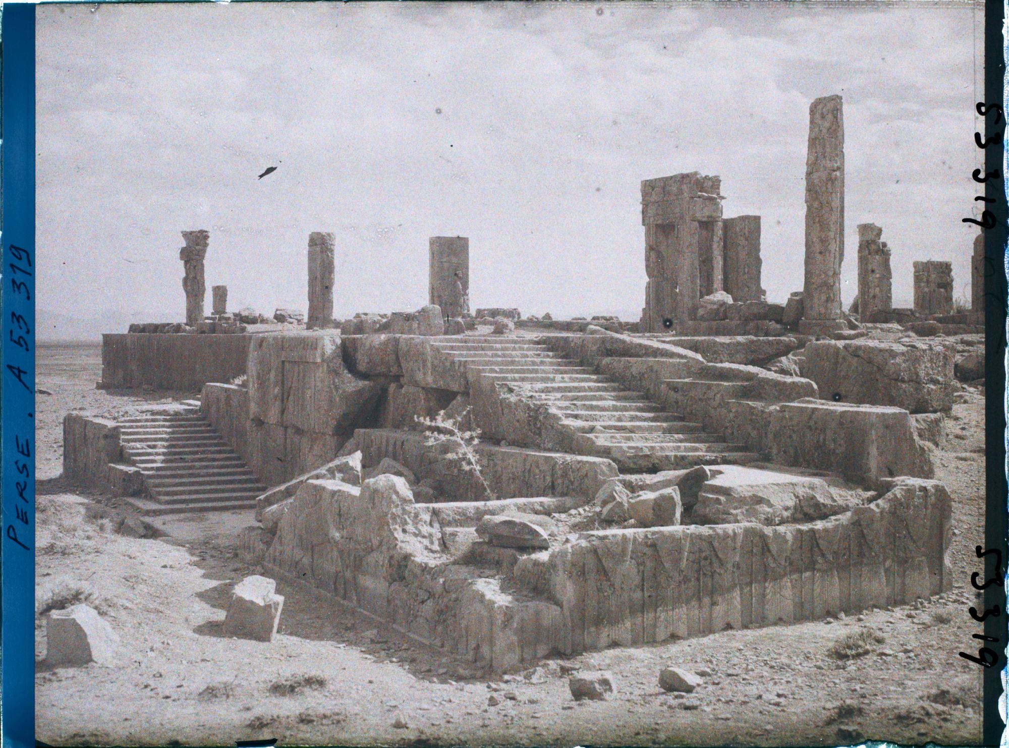 Image représentant Escalier ouest du Hadish (palais de Xerxès)