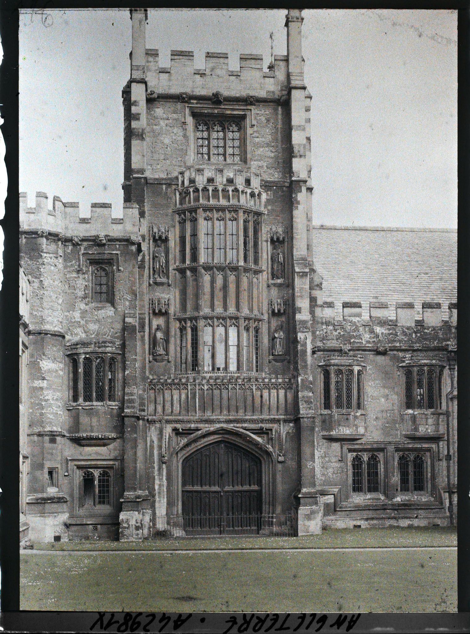 Image représentant La façade de la chapelle du Magdalen College
