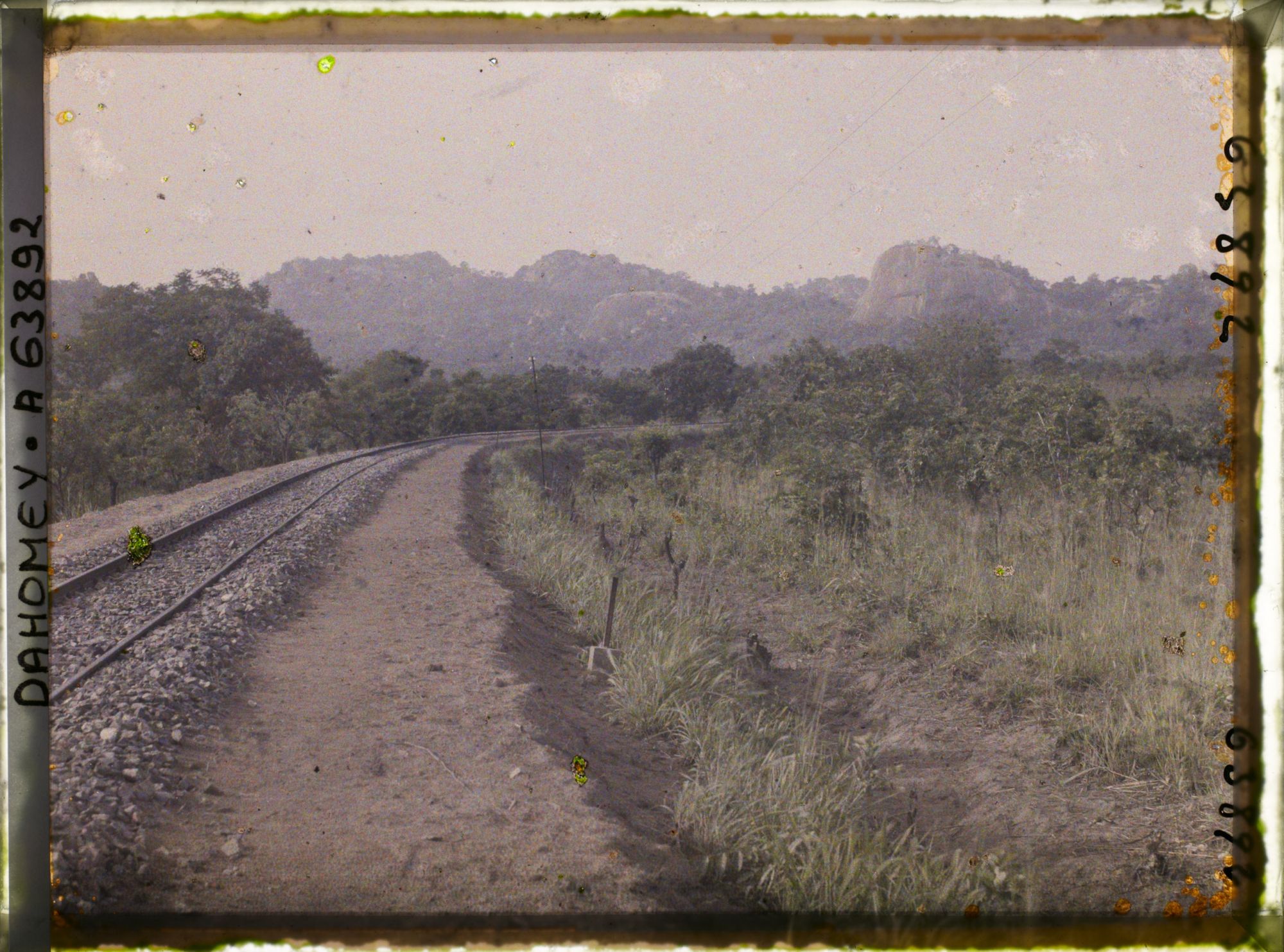Image représentant Paysage le long de la ligne de chemin de fer de Savé