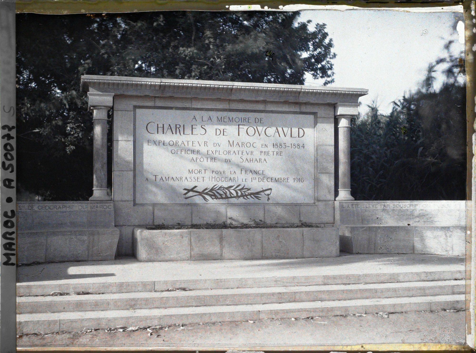 Image représentant Monument dédié à la mémoire de Charles de Foucauld