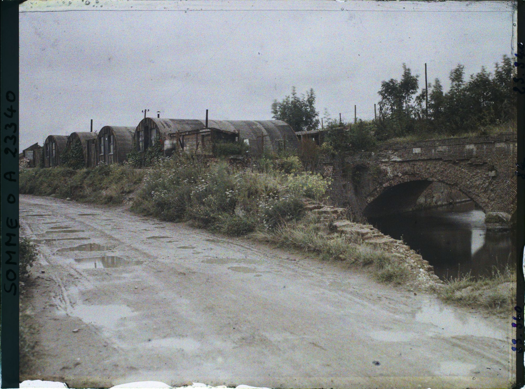 Image représentant France, Péronne, Demi lunes provisoires, faubourg de Paris