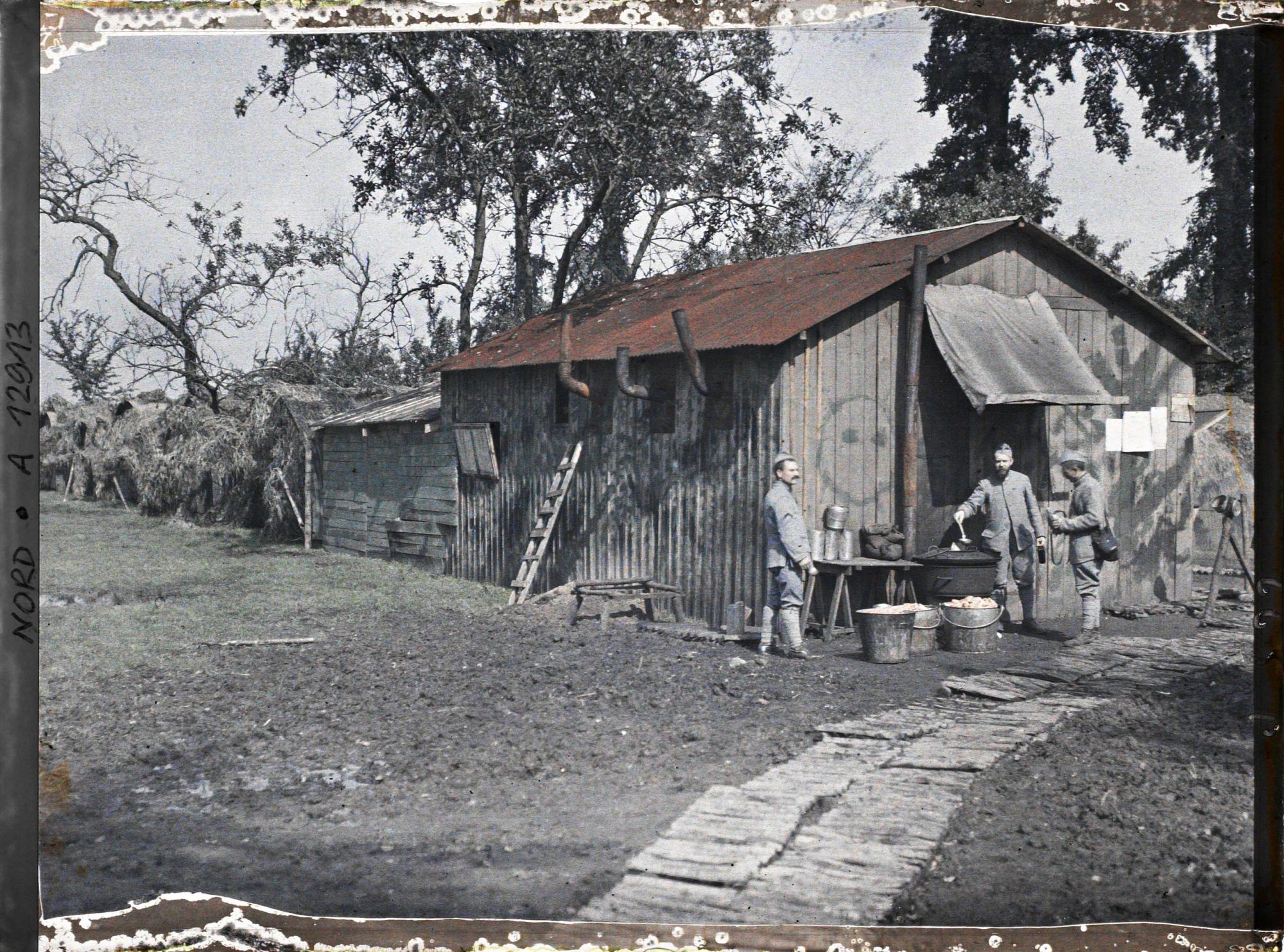 Image représentant France, Rexpoède, Au G. G. de la 1ere Armée à Rexpoède