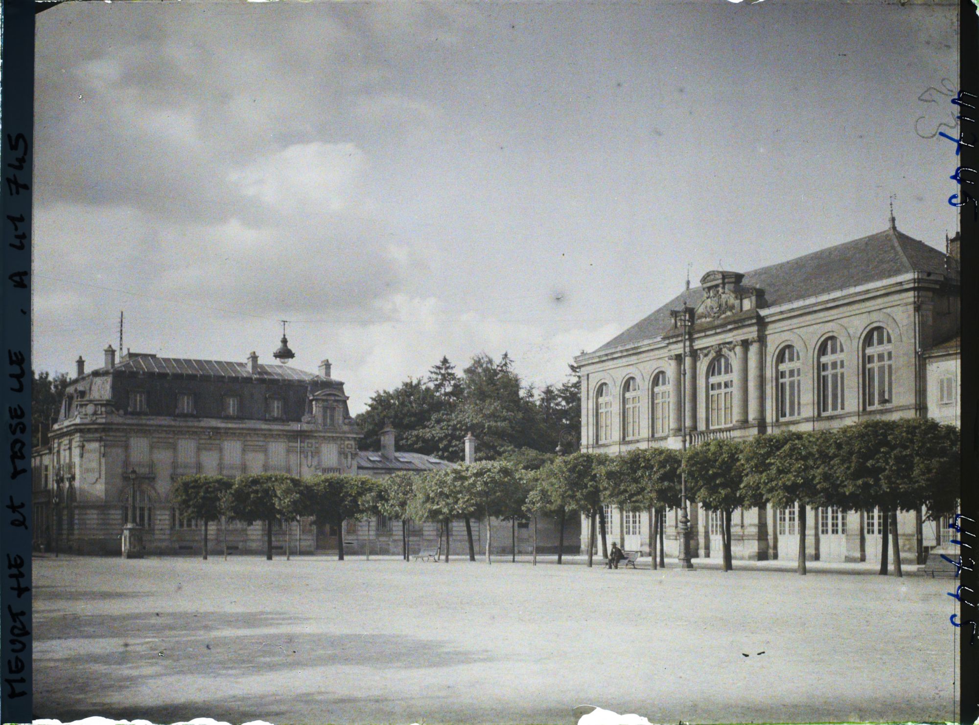 Image représentant France, Lunévile, Rue Léopold, Banque de France