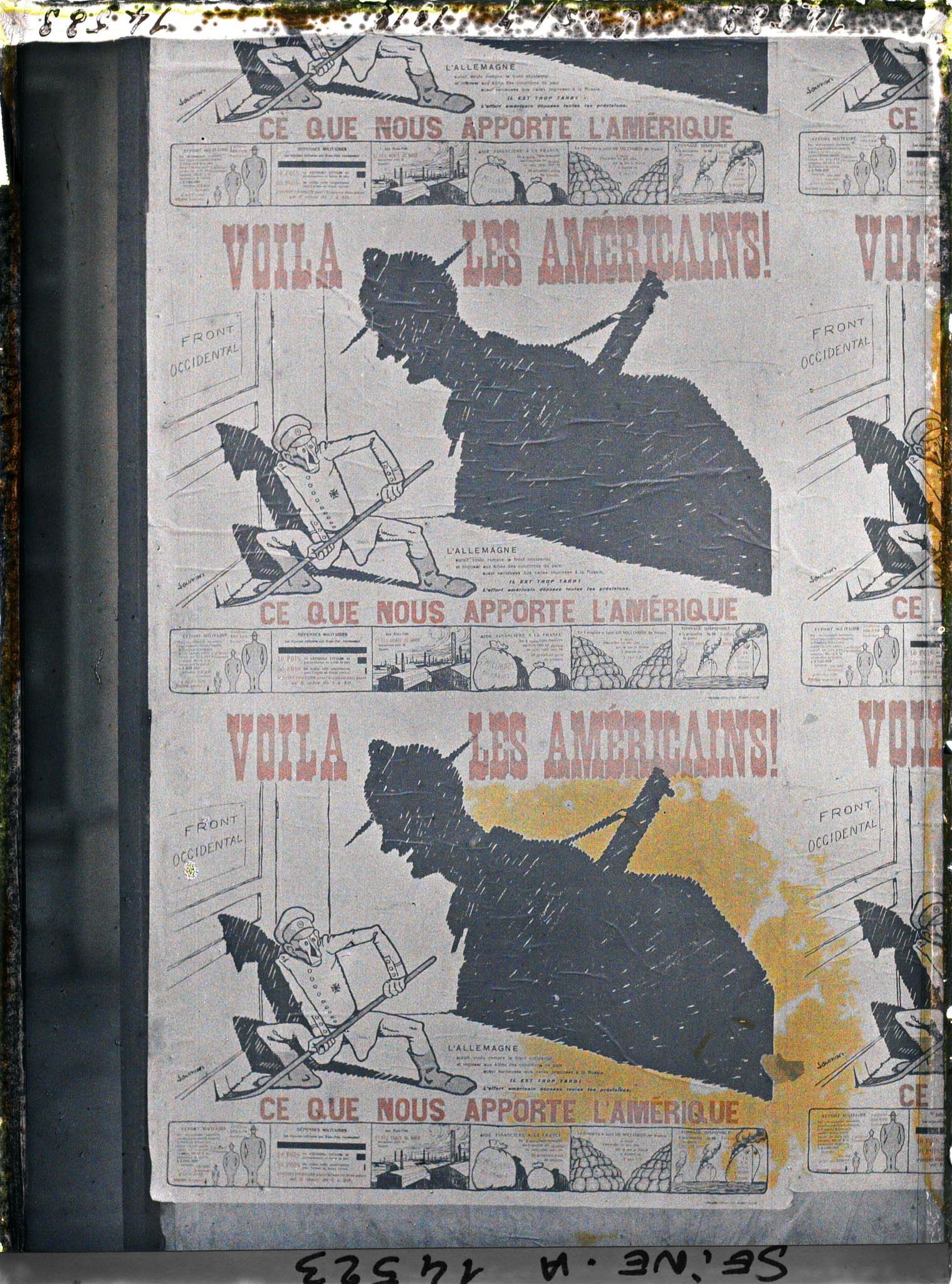 Image représentant Affiche "Voilà les Américains !Ce que nous apporte l'Amérique"