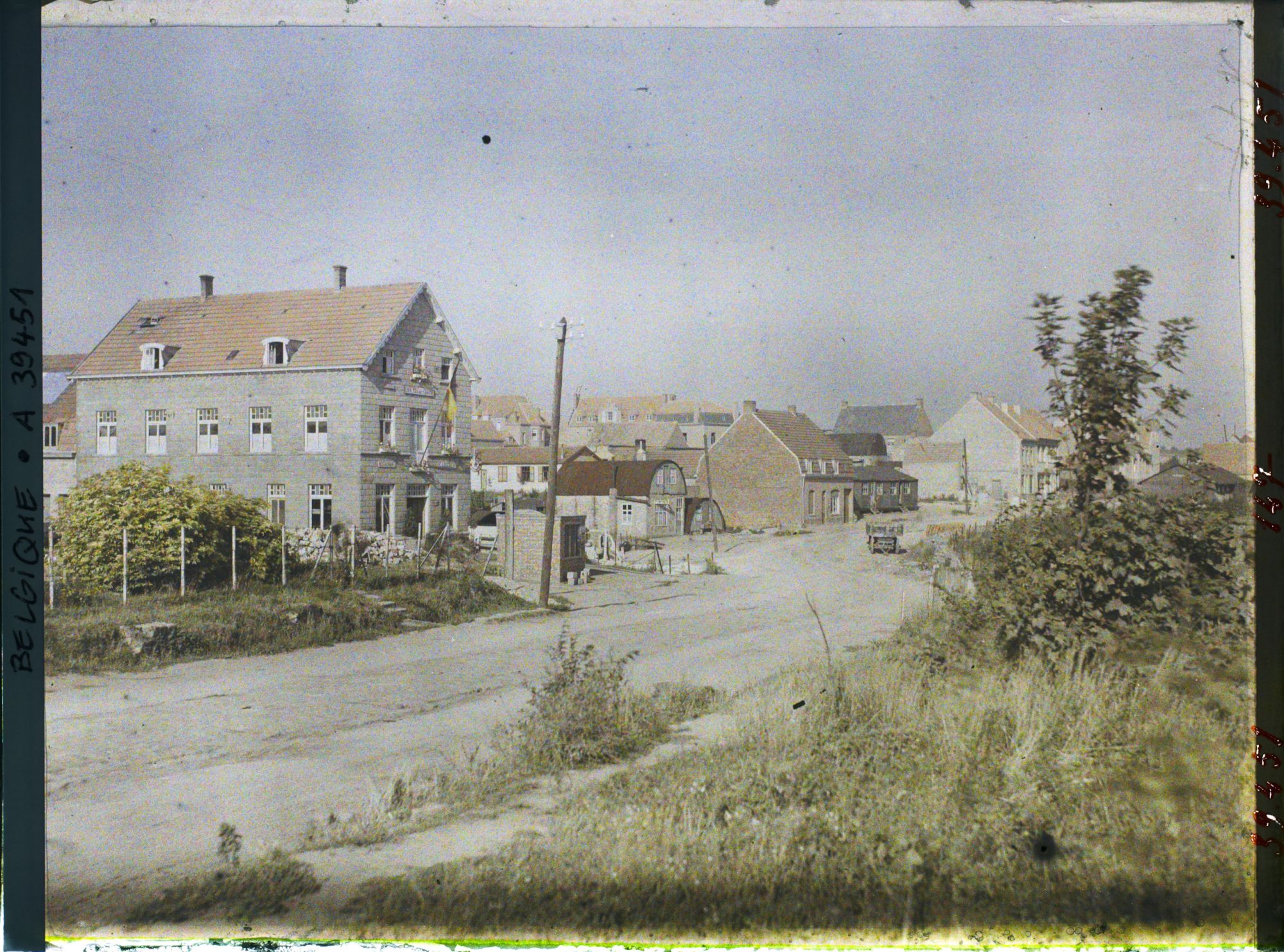 Image représentant Belgique, Kemmel, Le Village de Kemmel vu du N.-E.-