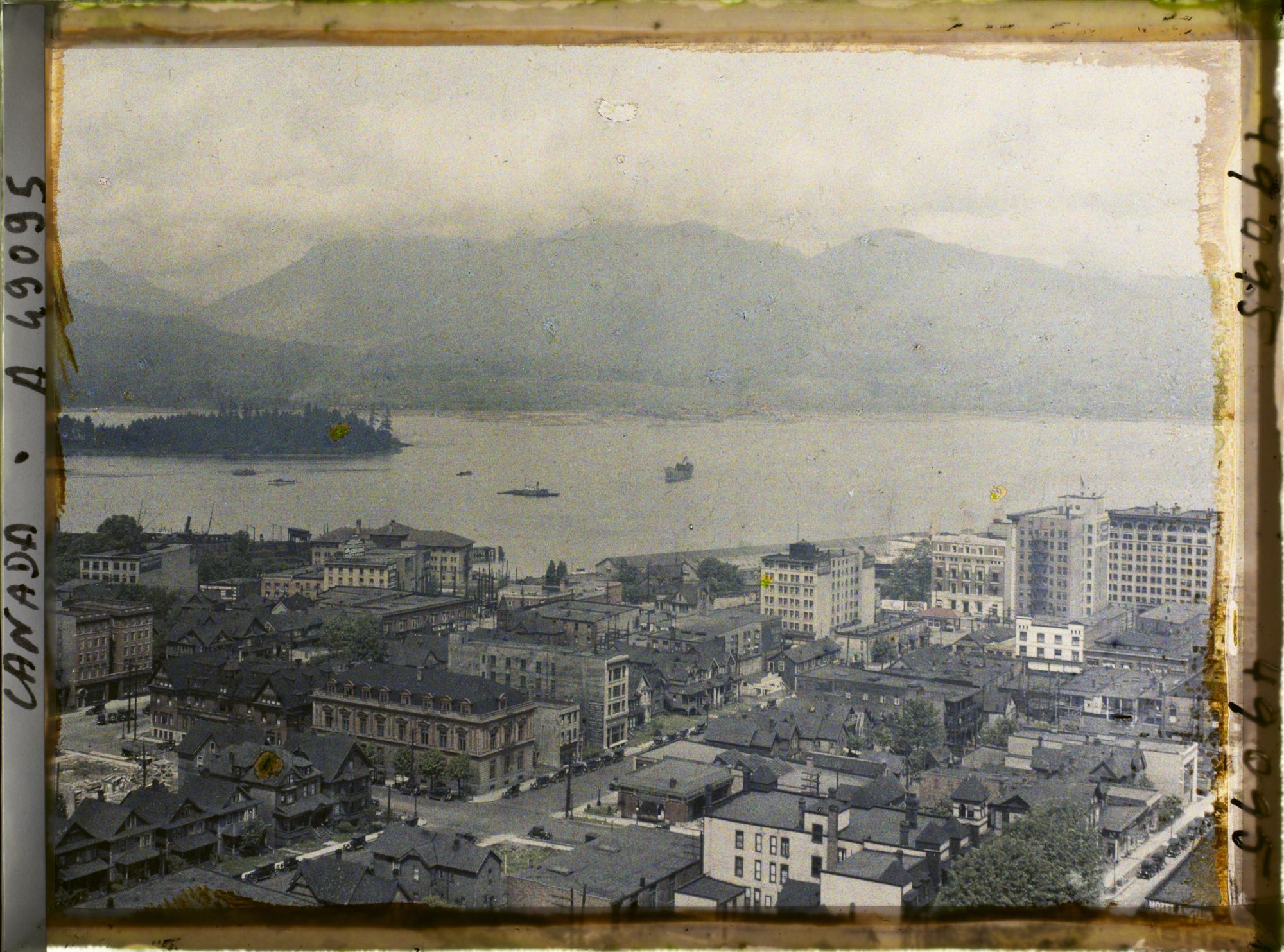 Image représentant Canada, Vancouver, Panorama de Vancouver vers le Stanley Park