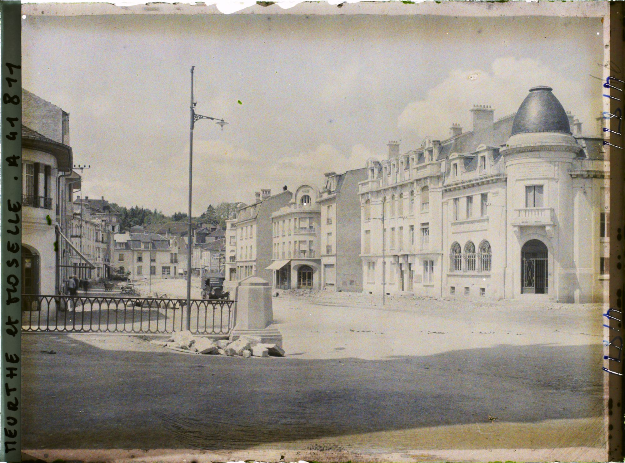 Image représentant France, Baccarat, Rue des Ponts reconstruites