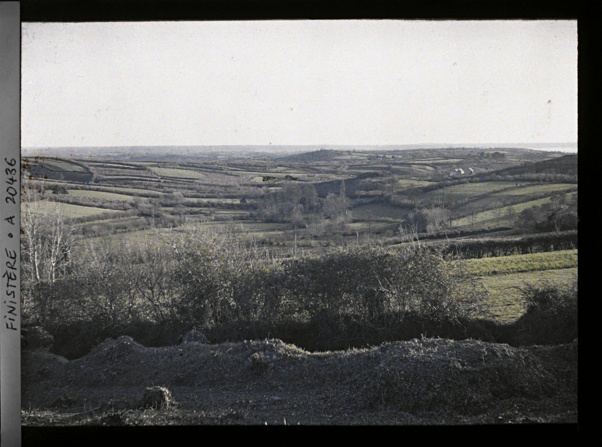 Image représentant Paysage de bocage vu vers Brest