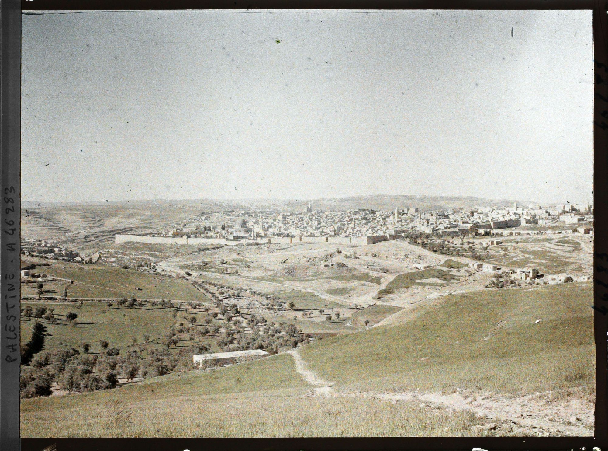 Image représentant Panorama de la ville, vue du Mont Scopus