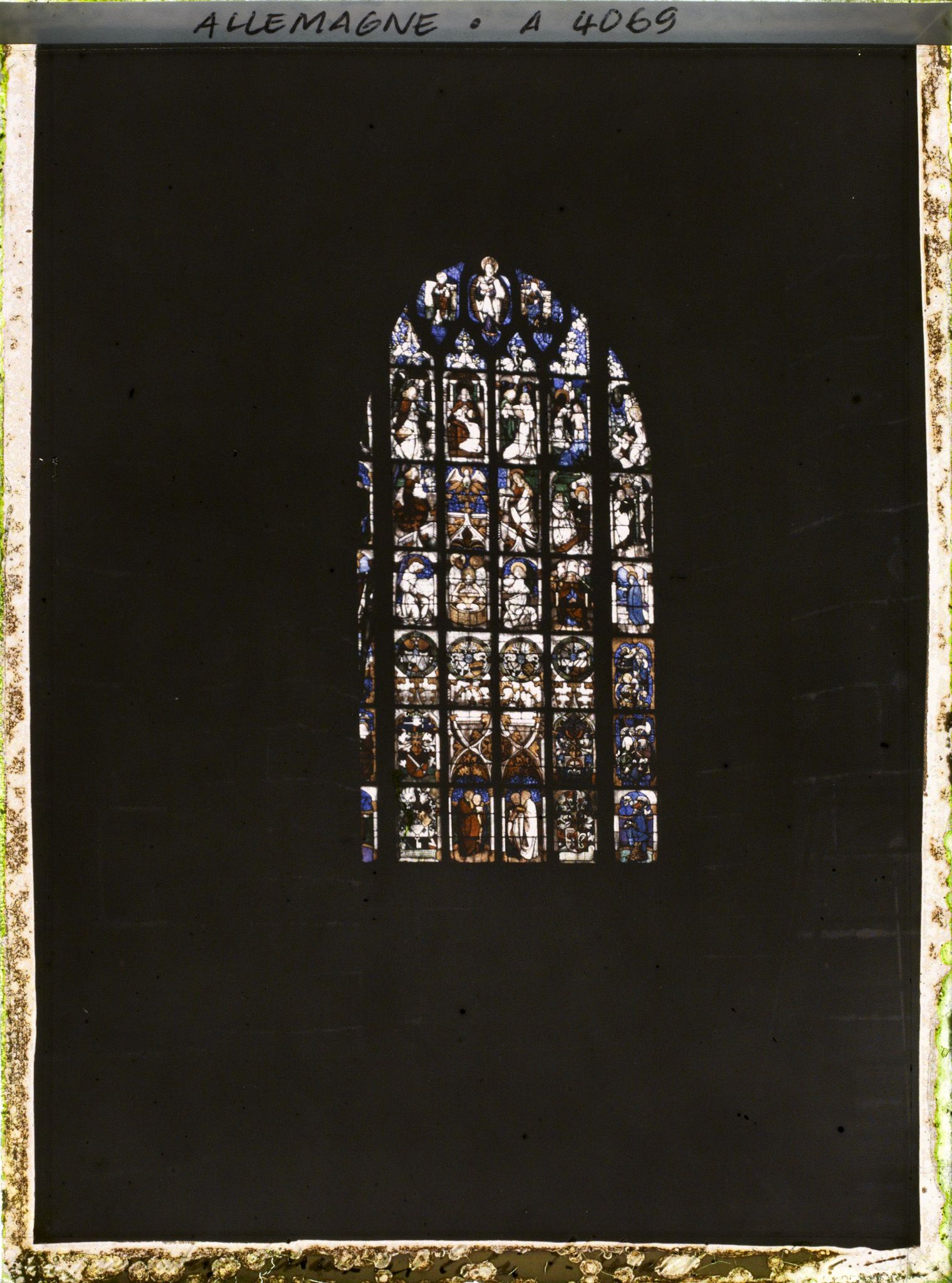 Image représentant Bavière, Nuremberg, Vitrail de l'Eglise St Sebald