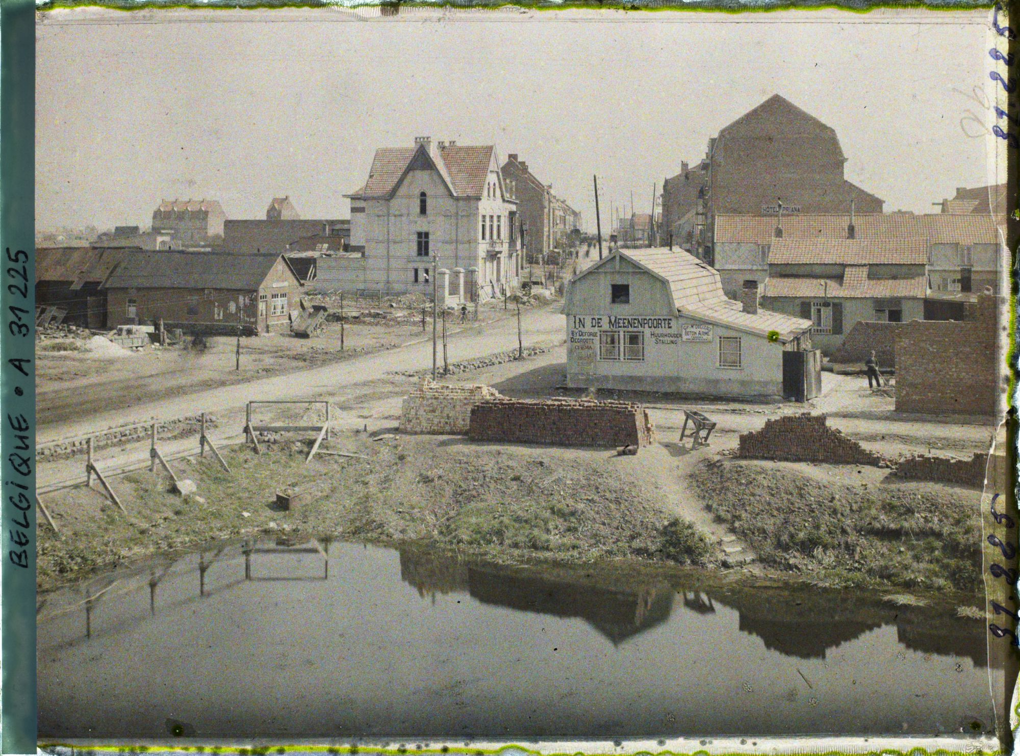 Image représentant Belgique, Ypres, La Porte de Menin