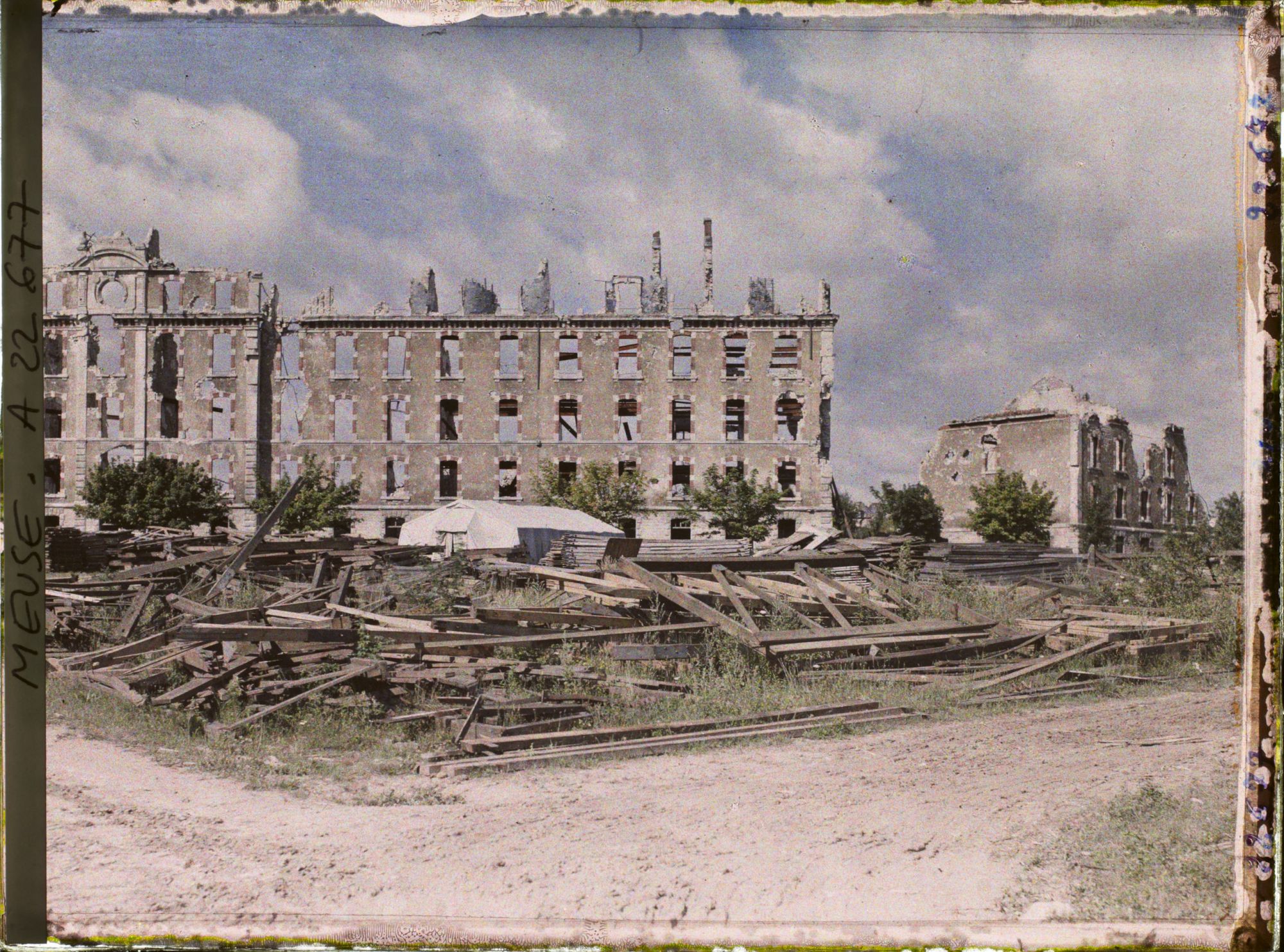 Image représentant France, Chauvoncourt, Quartier miné par les Allemands