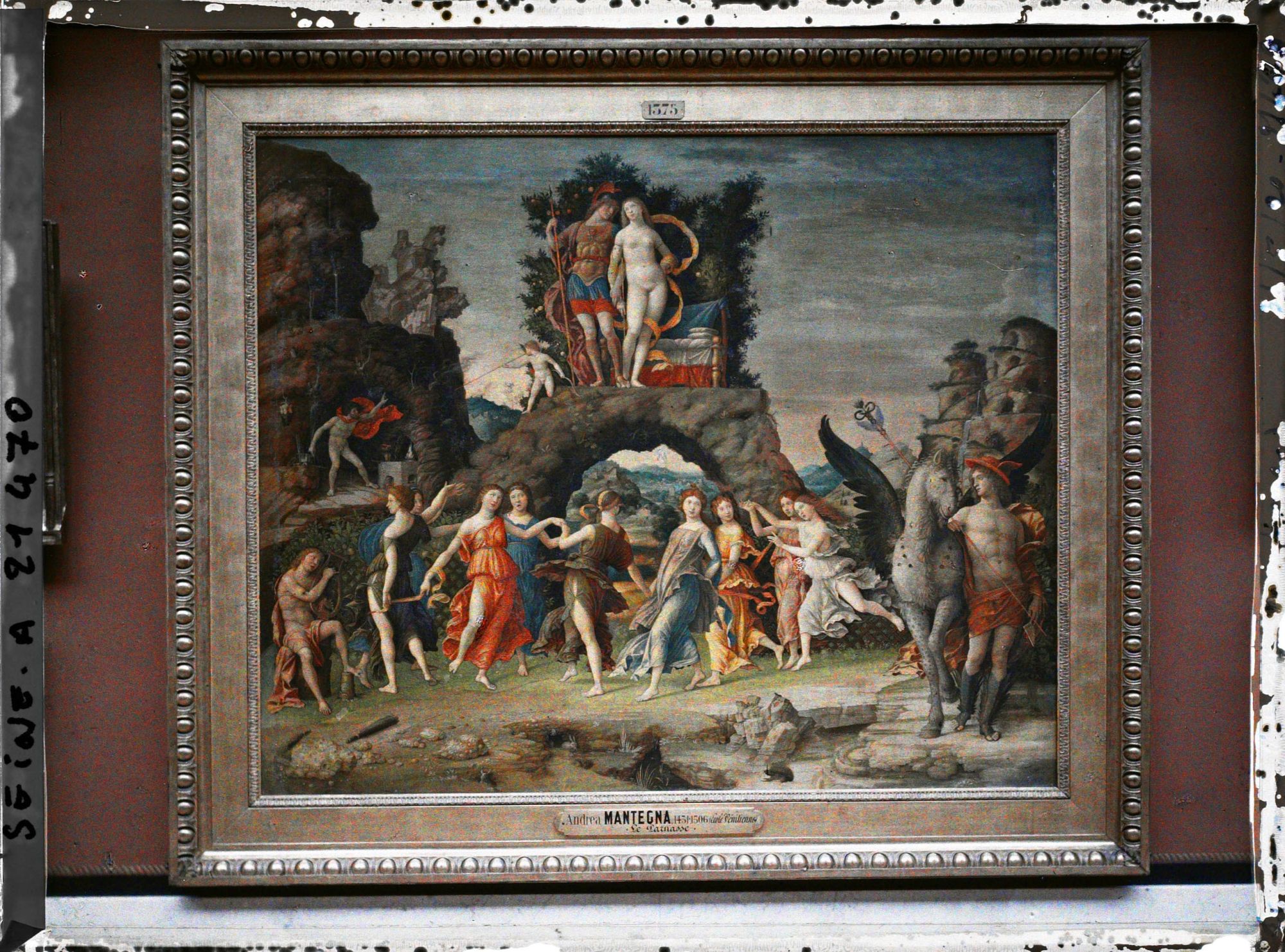 Image représentant Mars et Vénus dit Le Parnasse, Mantegna, musée du Louvre