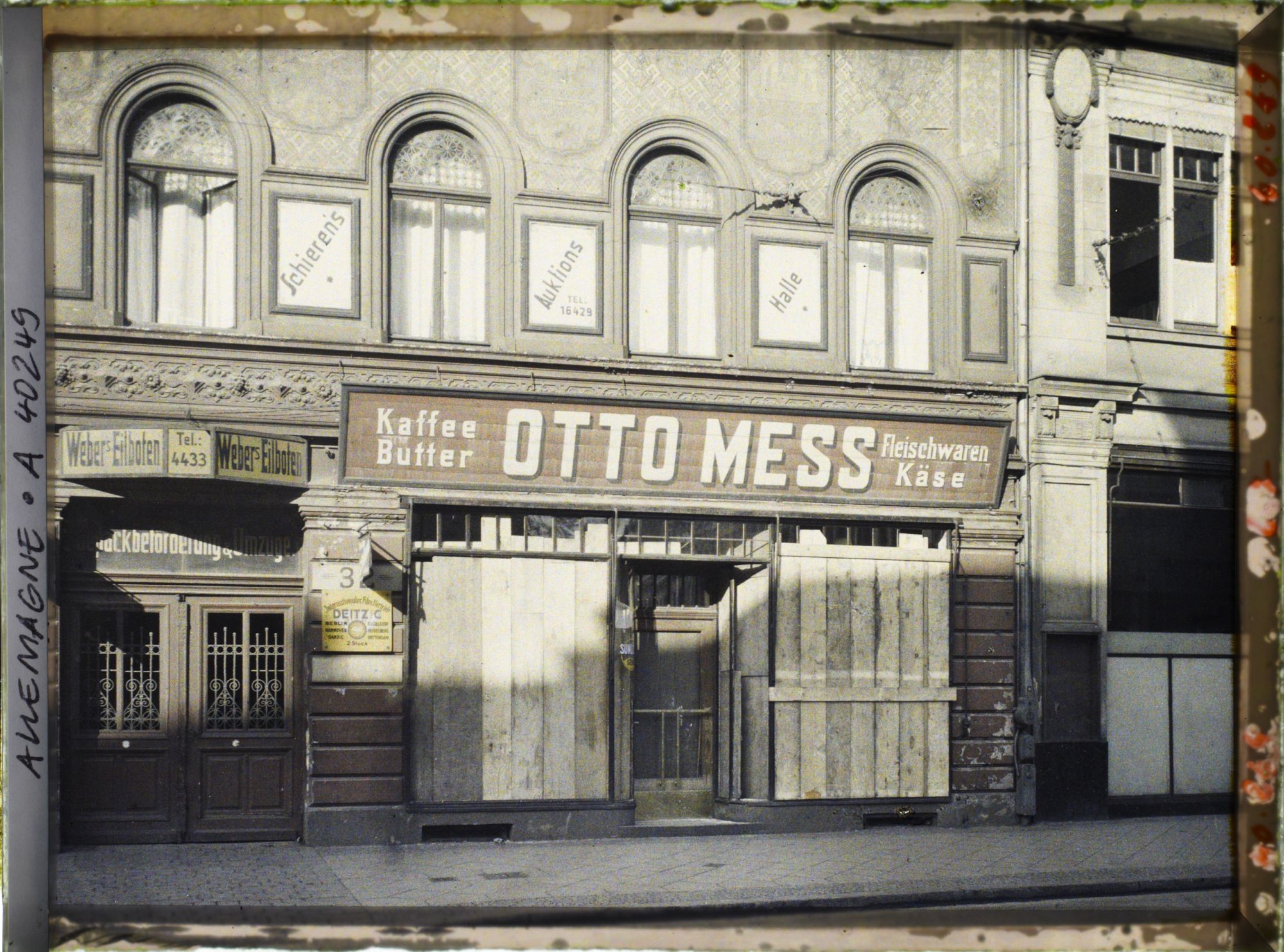 Image représentant Prusse, Düsseldorf, Schadowstrasse, Boutiques Denrées alimentaires