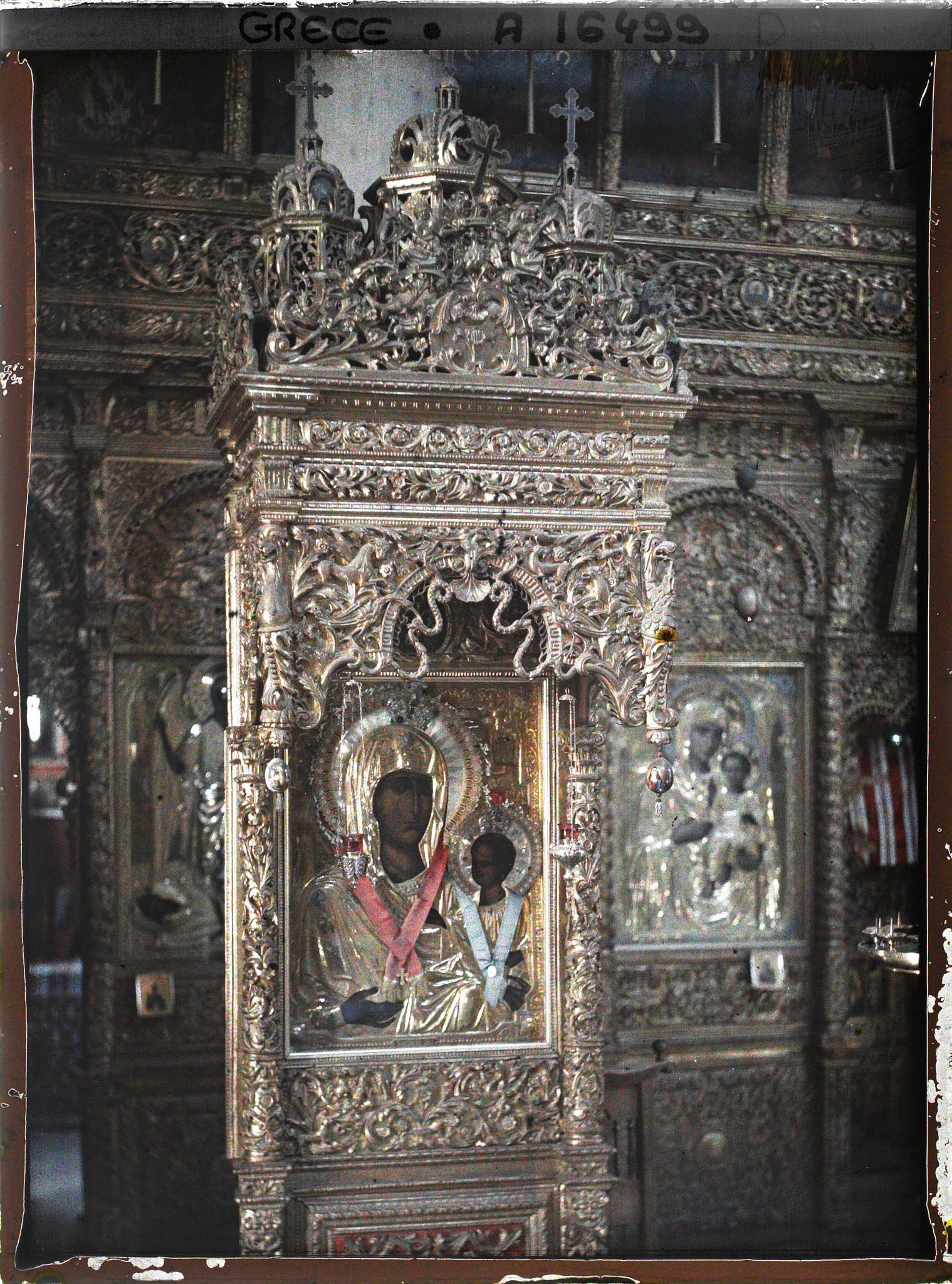 Image représentant Turquie, Hilendar, Iconostase