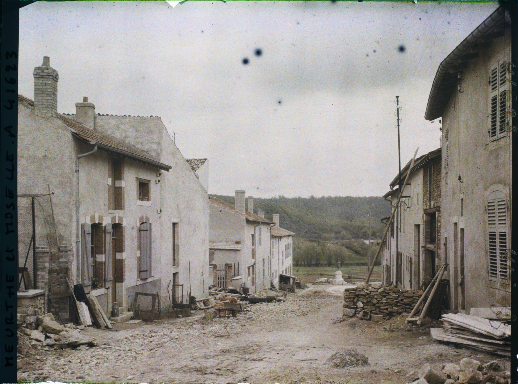 Image représentant France, Jaulny, Grande Rue reconstruite