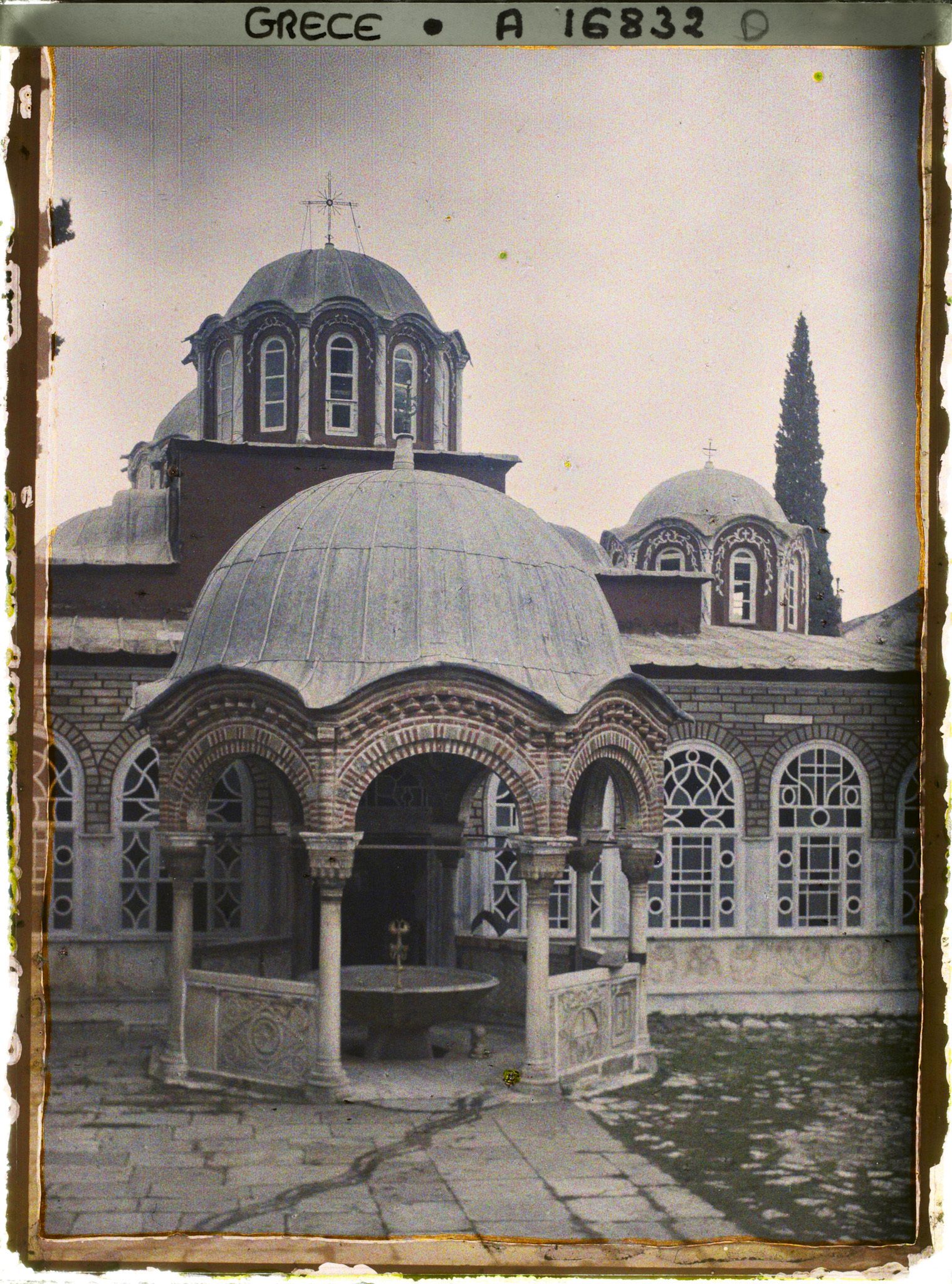 Image représentant Mont Athos, Grande Lavra, La phiale