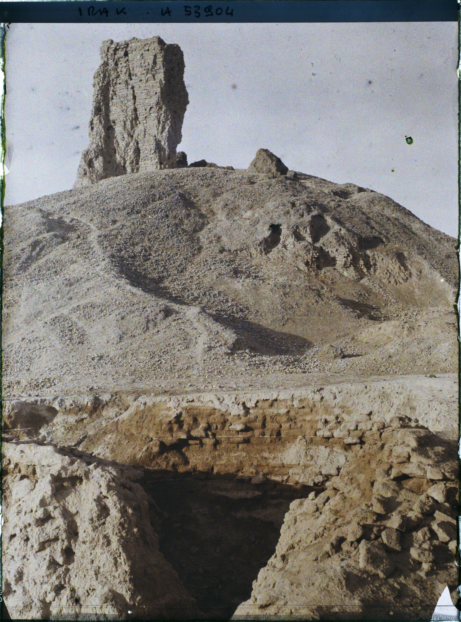 Image représentant Le Bit-Zida dédié à Nabû fils de Mardouk dieu de Babylone