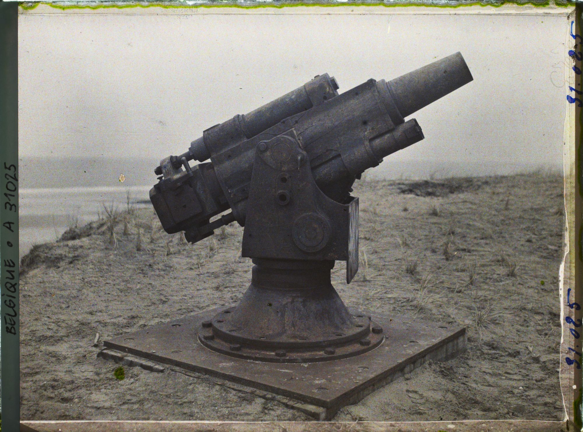 Image représentant Belgique, Blankenberghe, Obusier de 150 de la Batterie Grosen