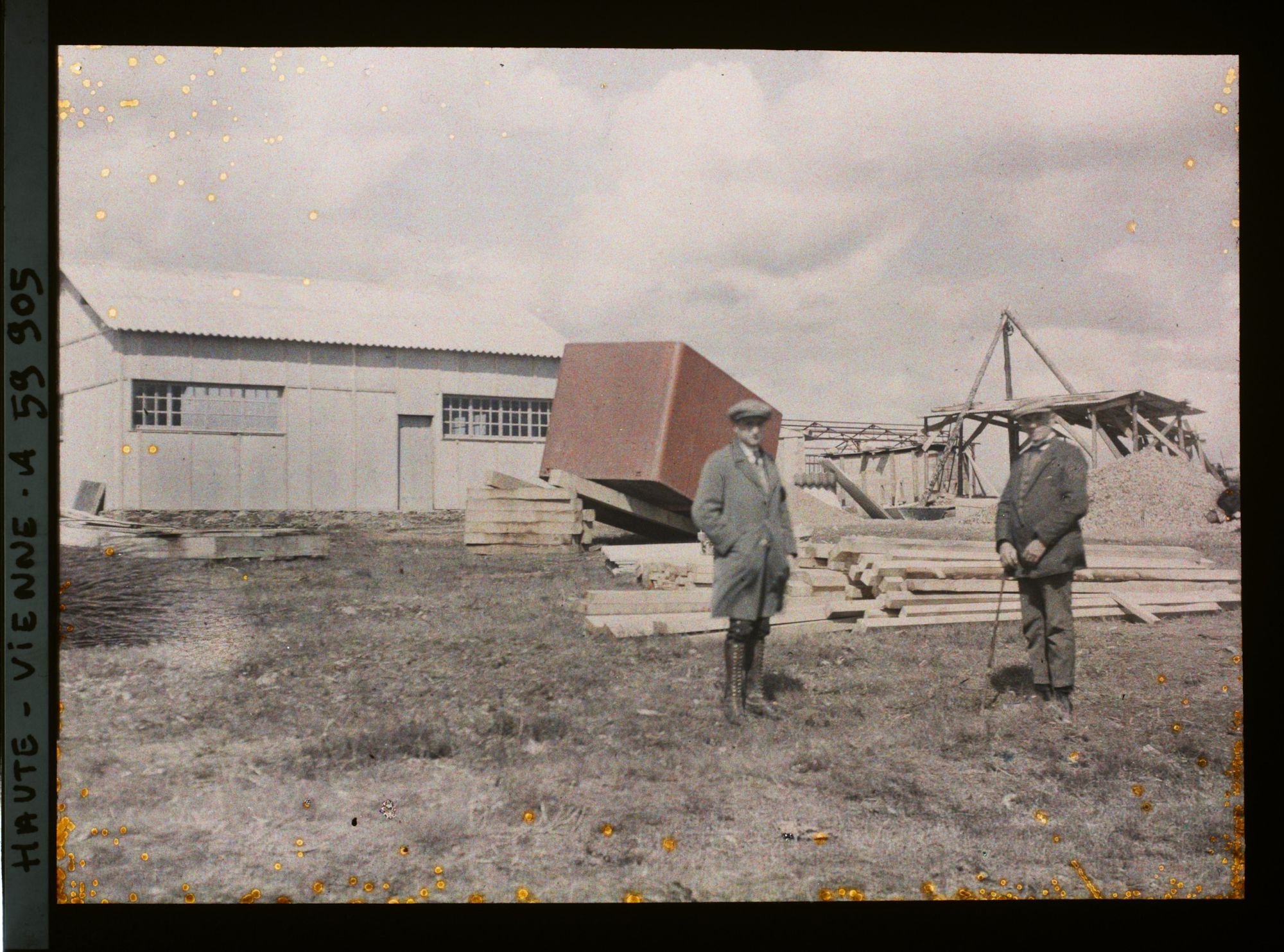Image représentant Les constructions de la mine, La Tournerie