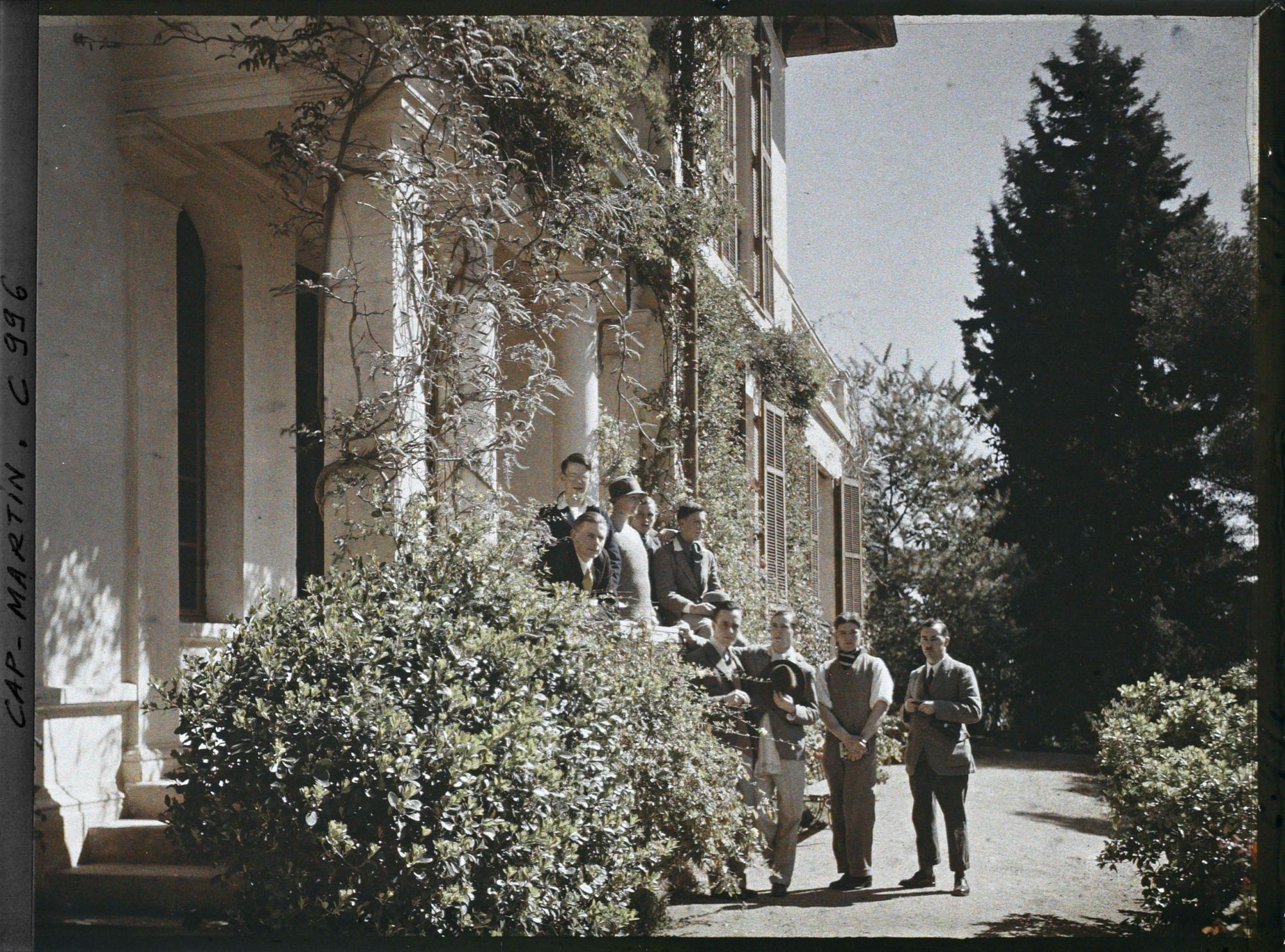 Image représentant Groupe d'étudiants anglais ? invités par Albert Kahn