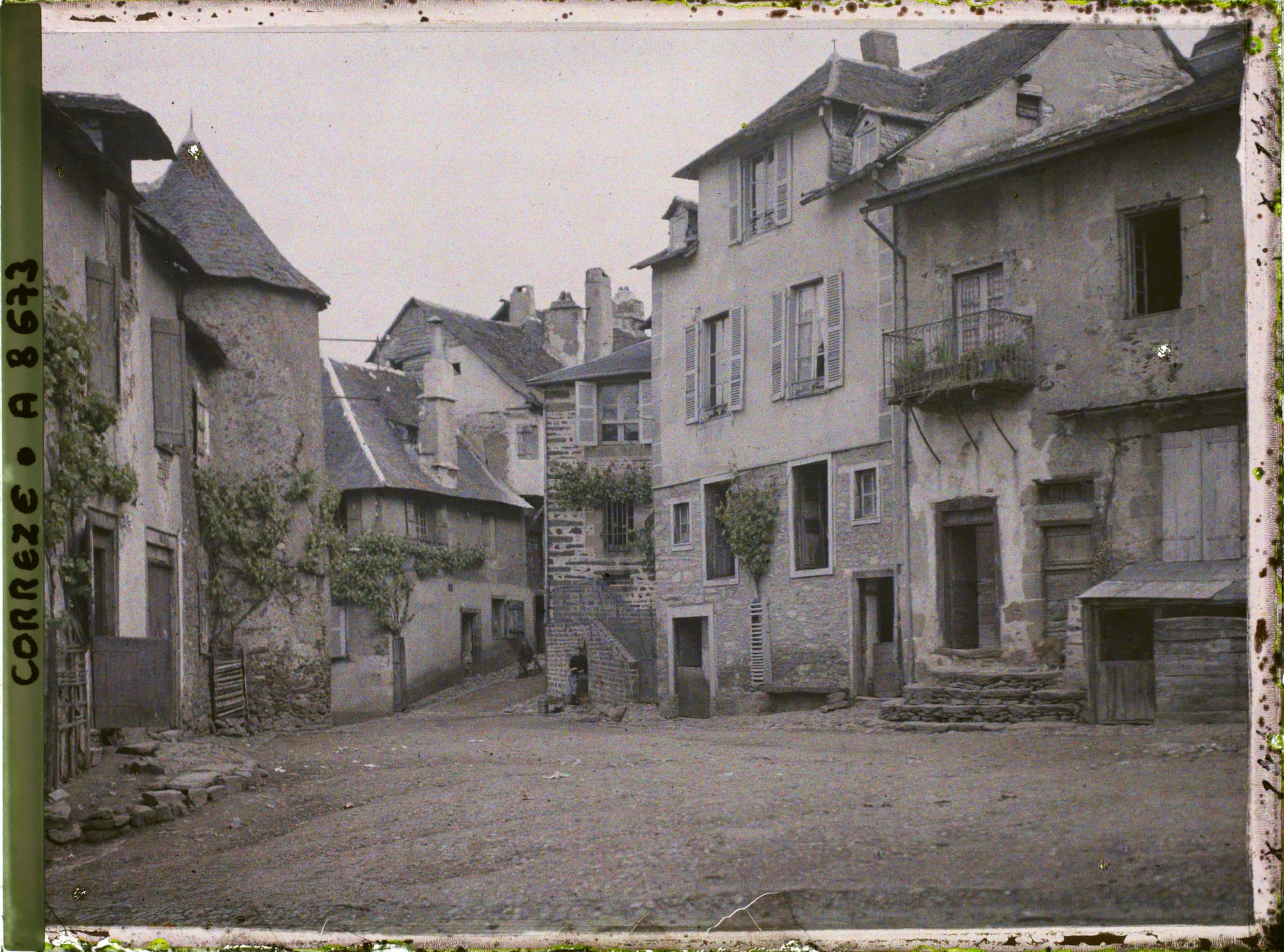 Image représentant La place de l'église (?)