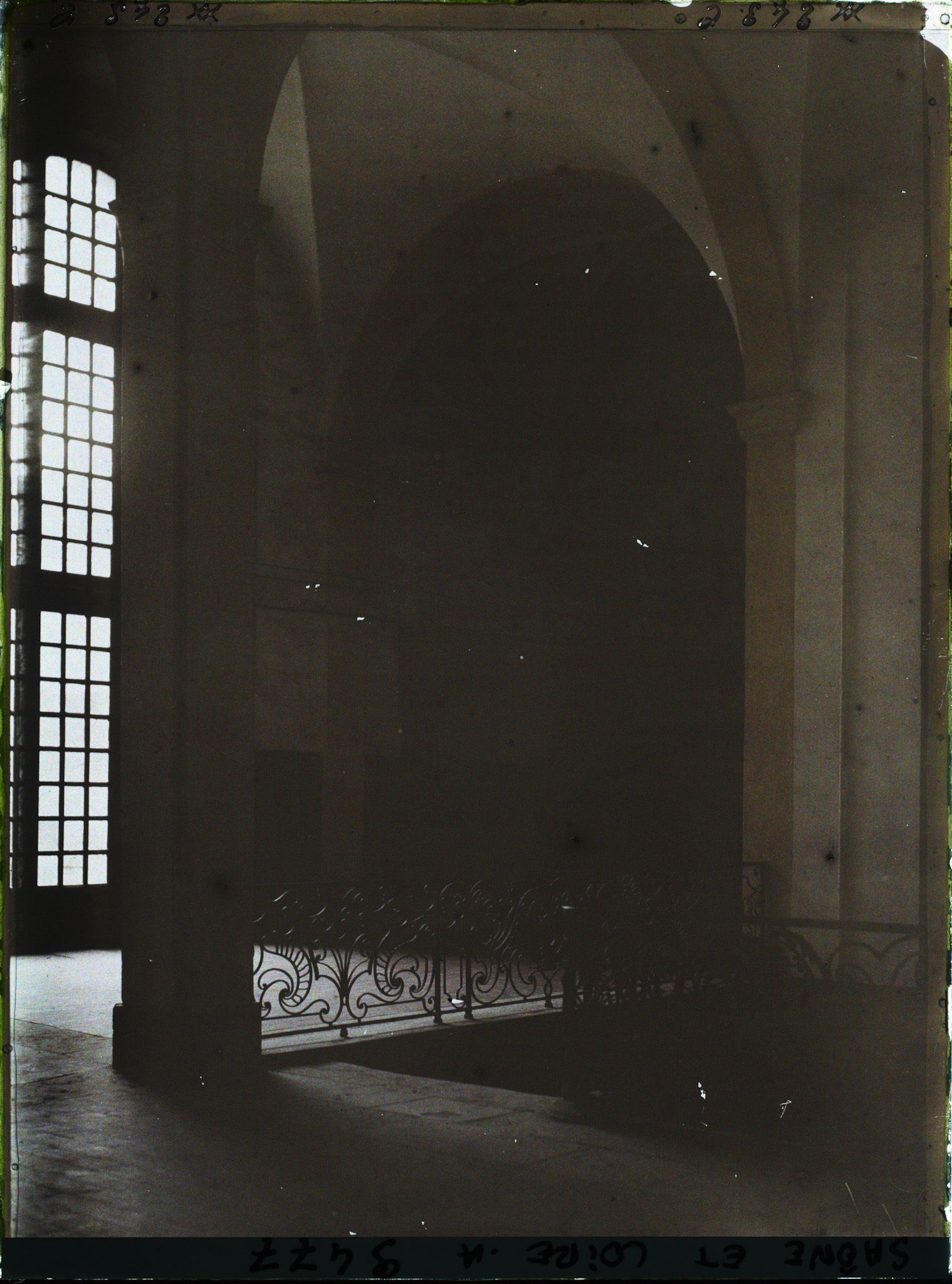 Image représentant Abbaye de Cluny, palais abbatial du XVIIIe siècle, l'escalier du frère Placide