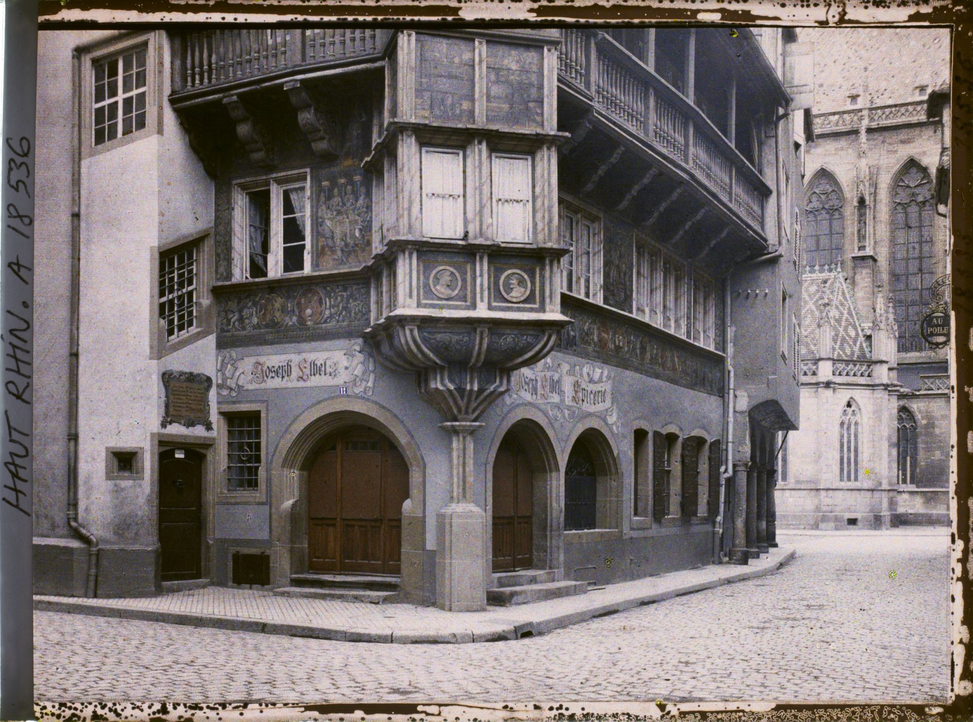 Image représentant France, Colmar, Maison Pfister (XVIe Se) détail