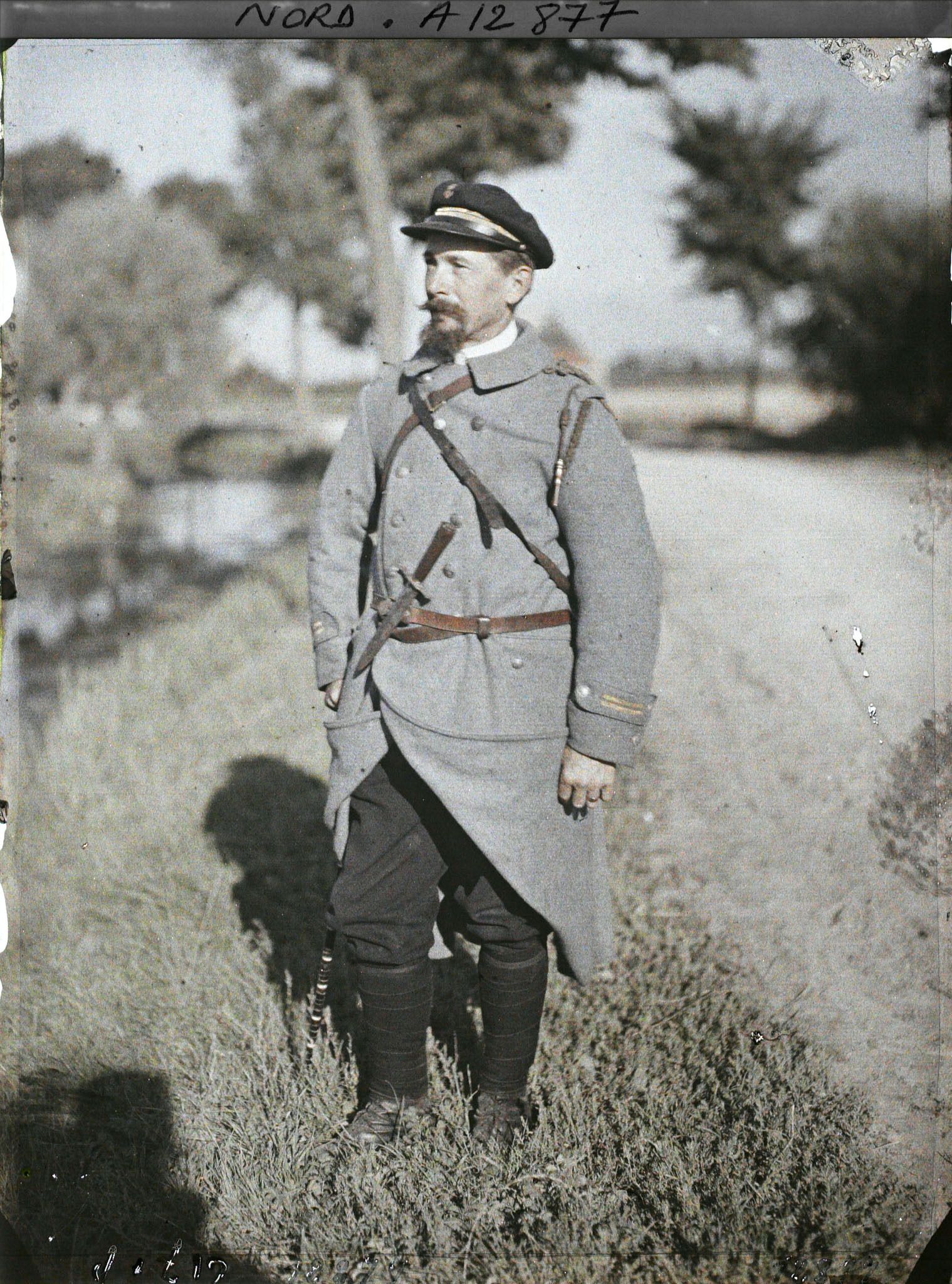 Image représentant L'officier d'équipage Le Feuillie, un des héros de Drie Grachten dans les Flandres