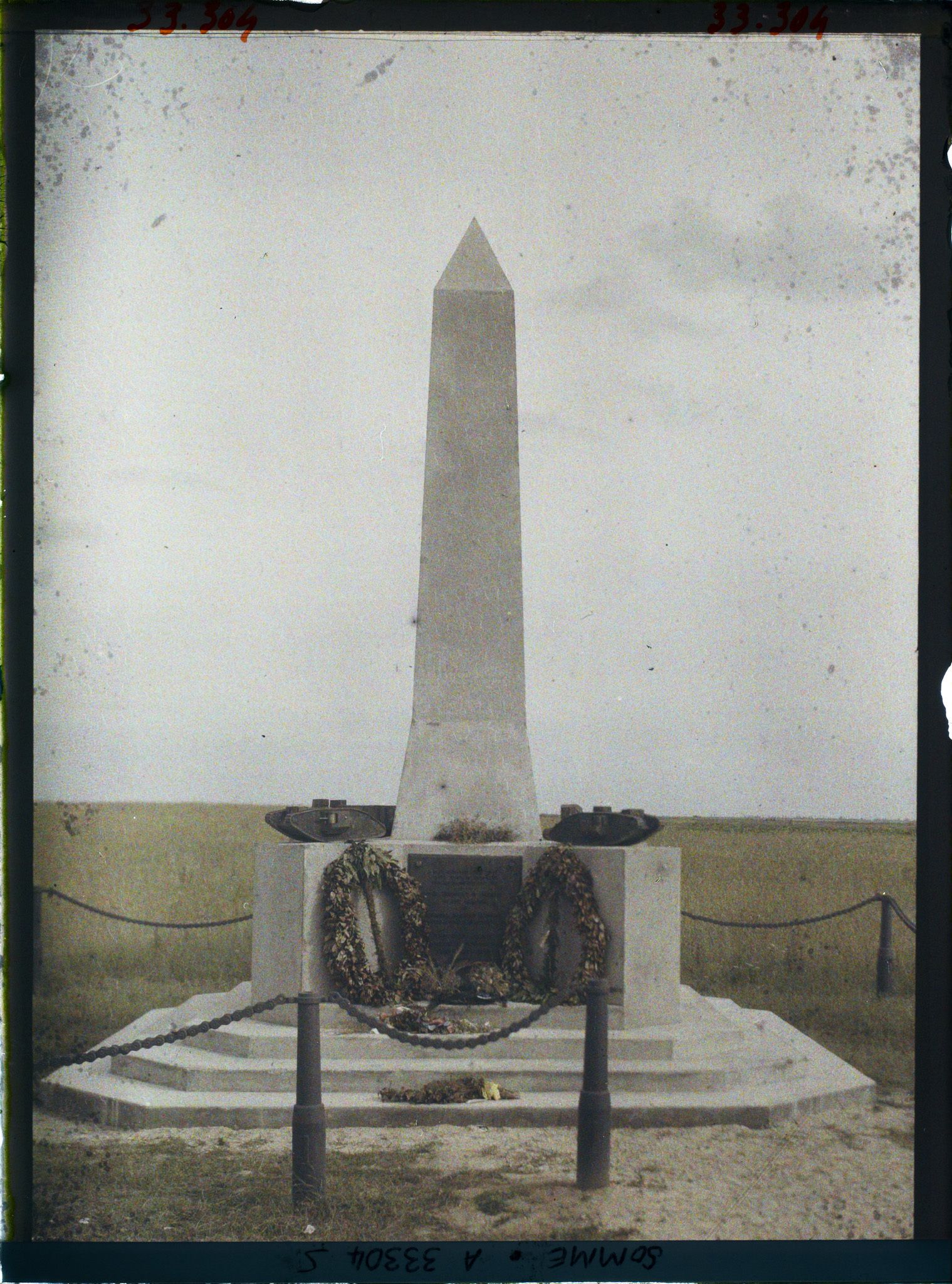 Image représentant France, Monument élevé à la mémoire de la division Australienne ayant combattu pour la France