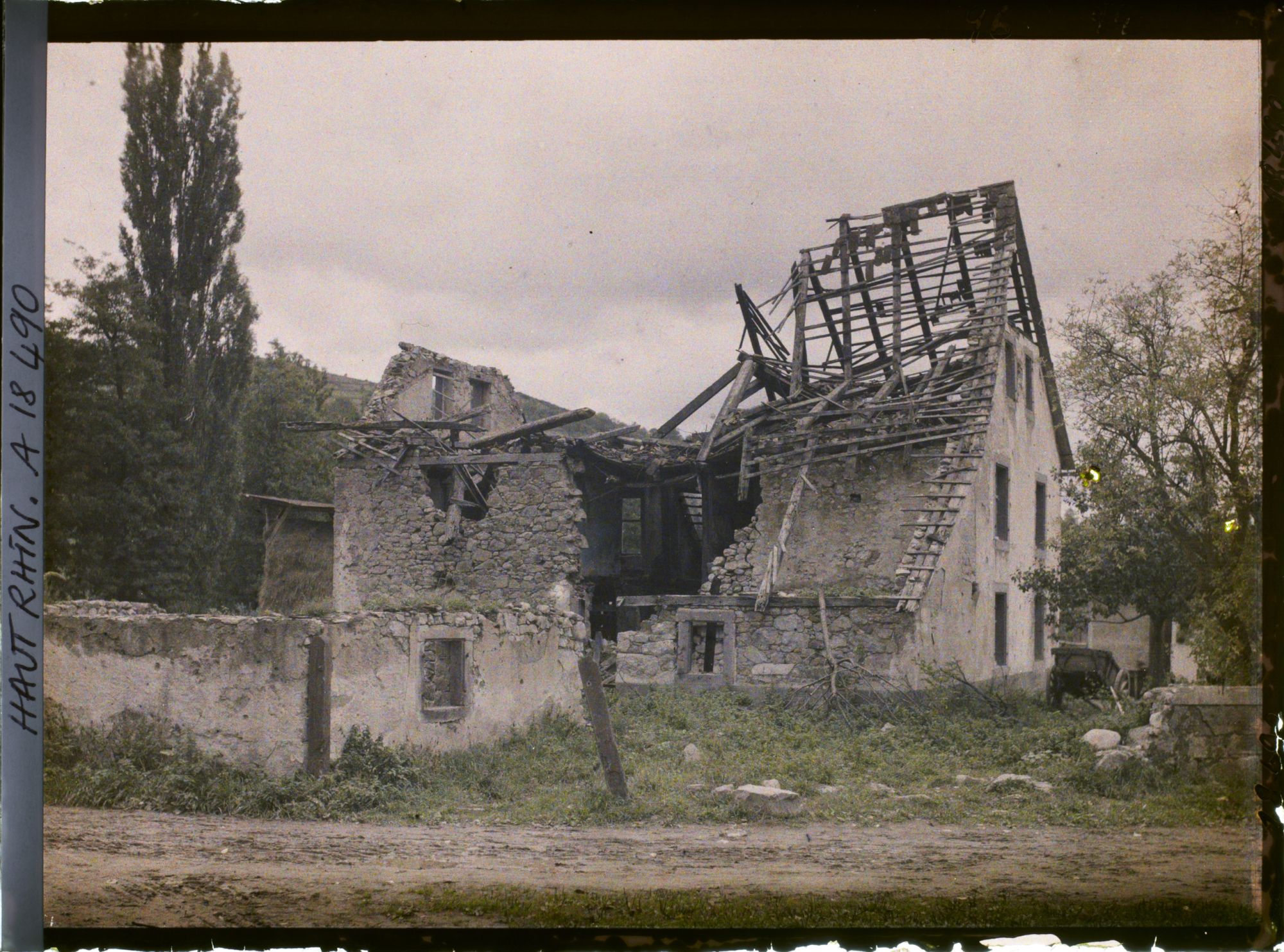 Image représentant Près de Munster, maison démolie
