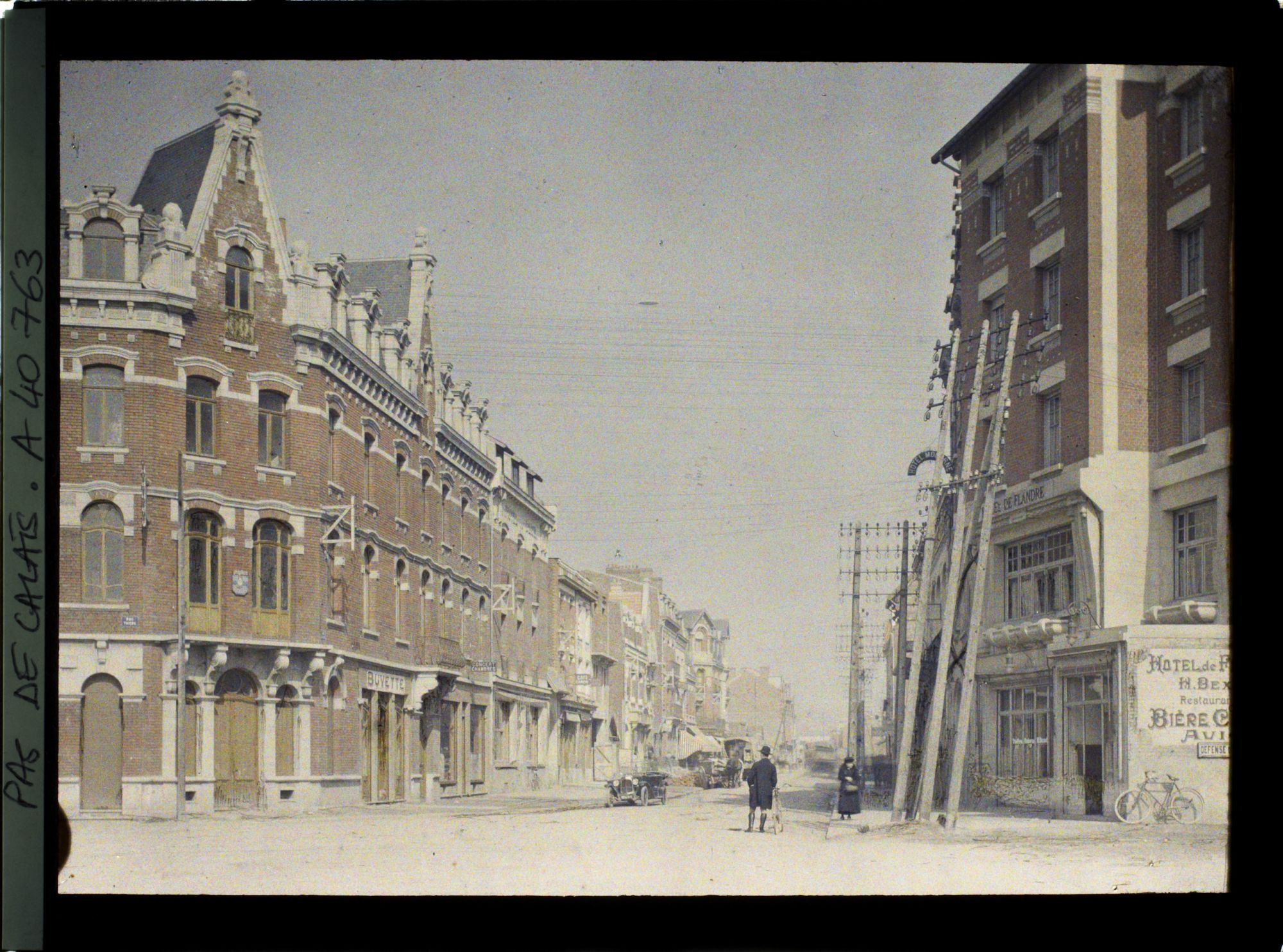 Image représentant France, Lens, Rue de la Gare