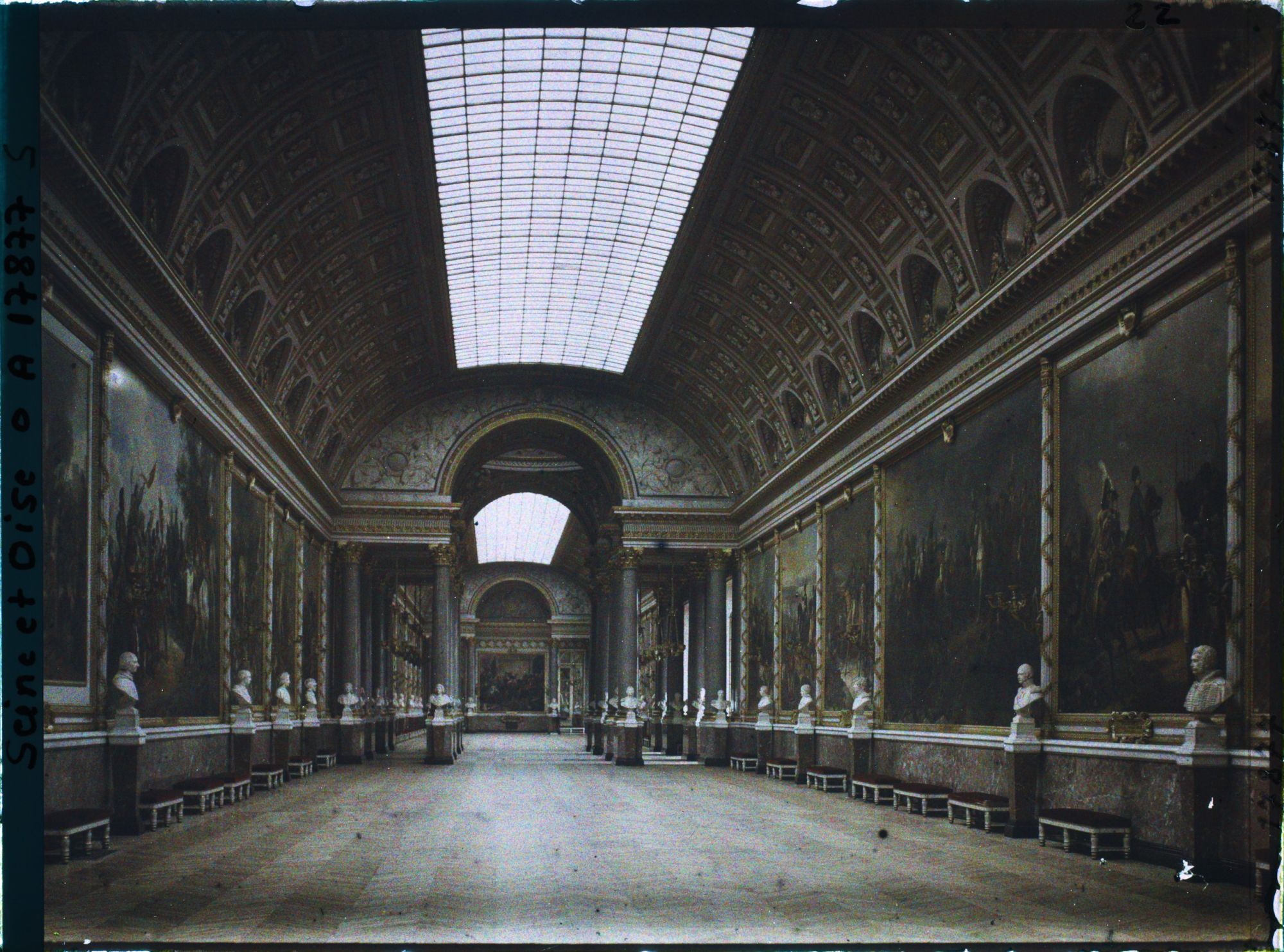 Image représentant France, Versailles, Le Palais de Versailles, La galerie des Batailles