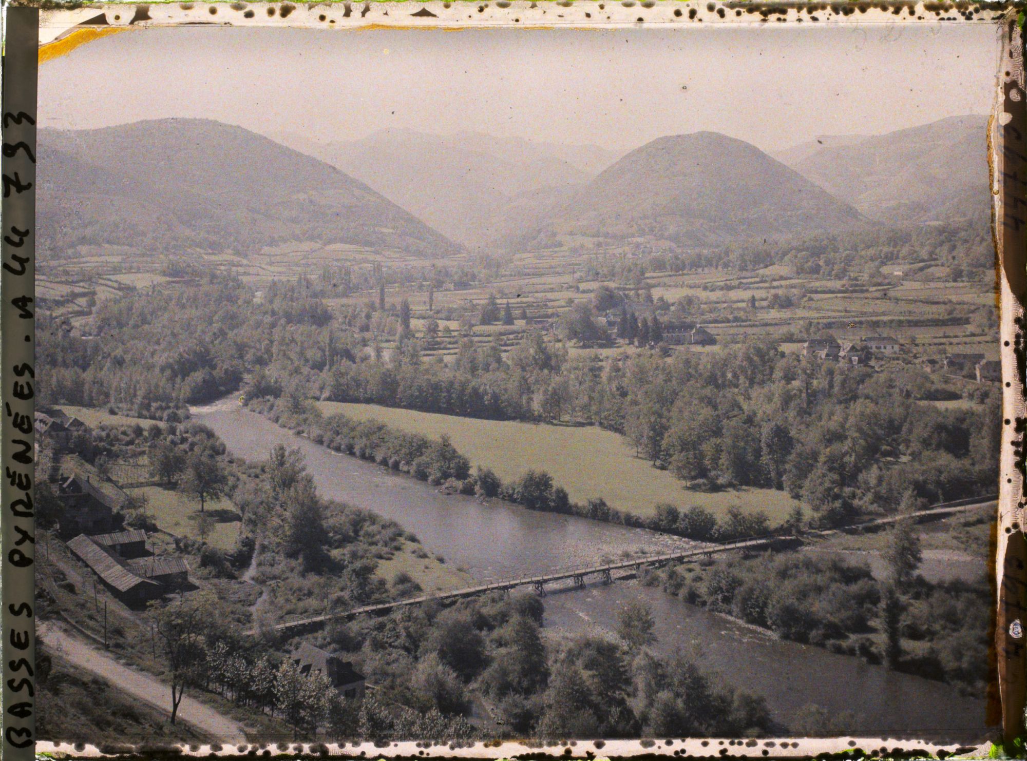 Image représentant France , Tardets, Panorama pris de Tardets
