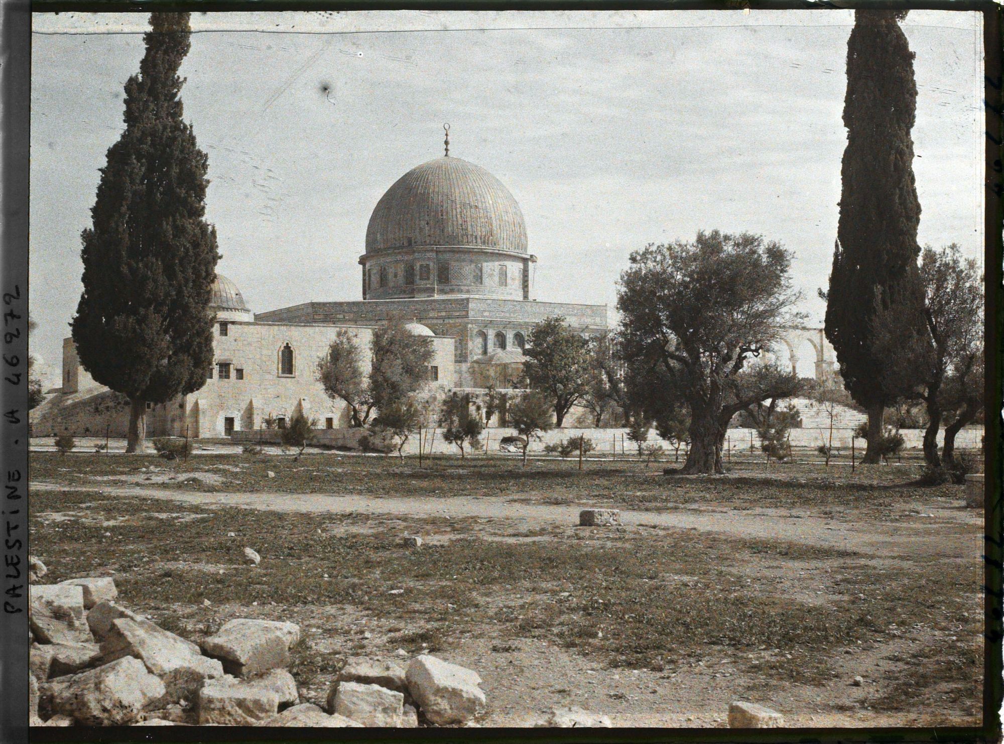 Image représentant Vue sud-ouest du Dôme du Rocher (Qubbat al Sakhra)