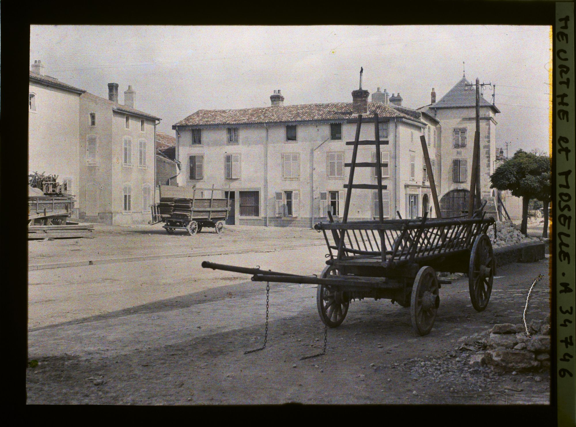 Image représentant France, Pagny s/ Moselle, Coin du Village reconstruit