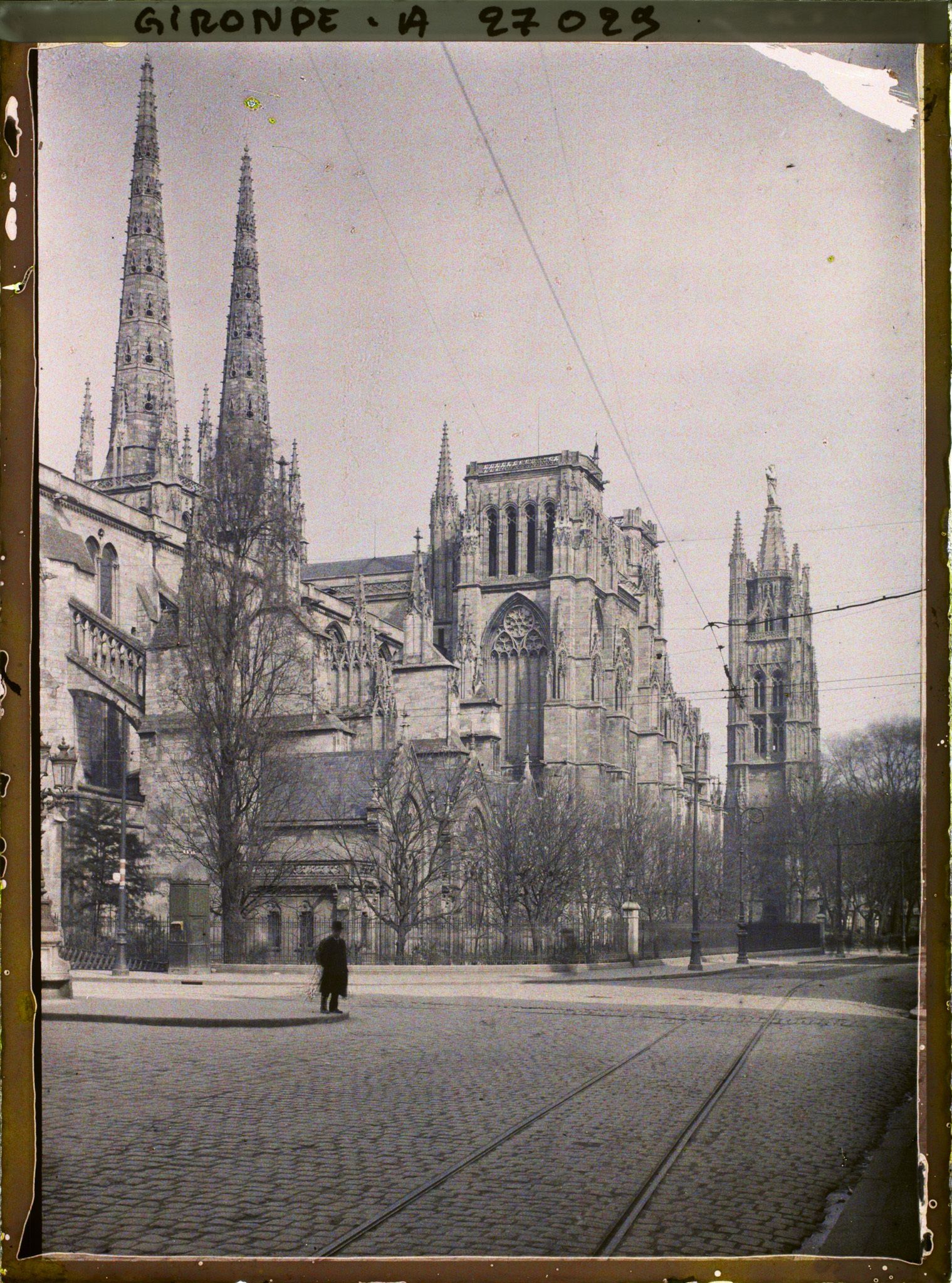 Image représentant France, Bordeaux, Cathédrale façade Sud