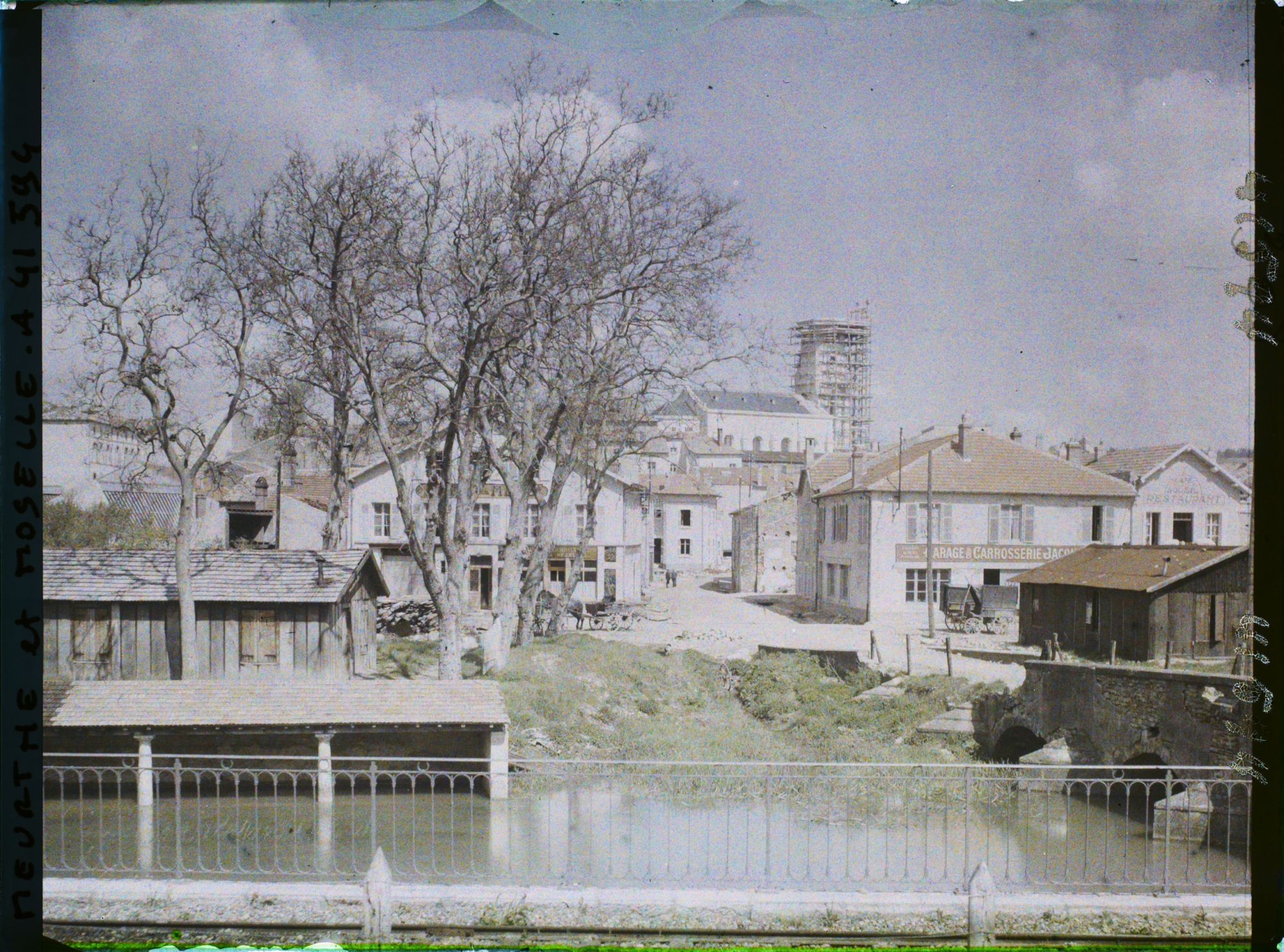 Image représentant France, Thiaucourt, Vue vers l'Eglise