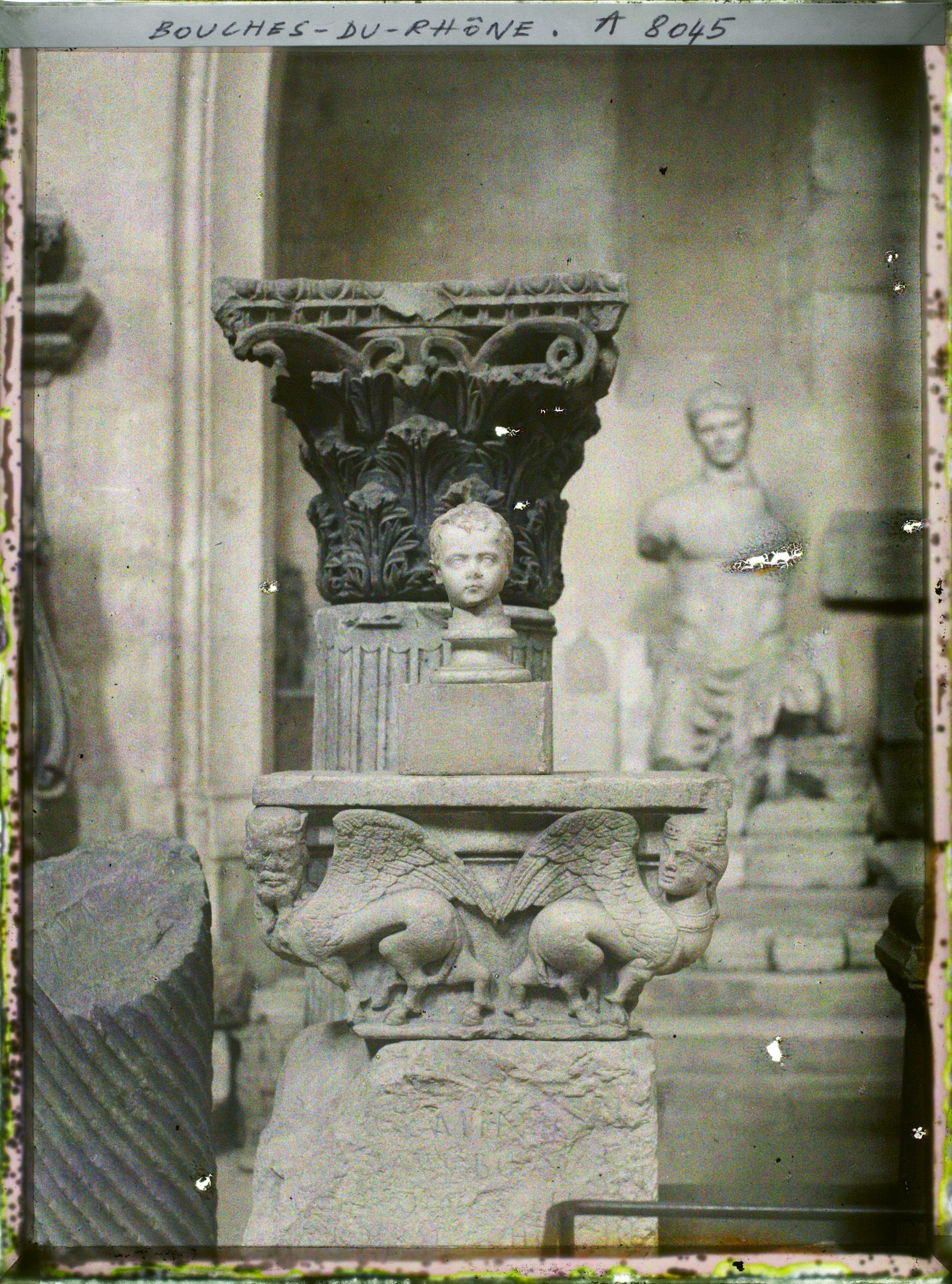 Image représentant Eléments d'architecture et statuaire au musée lapidaire