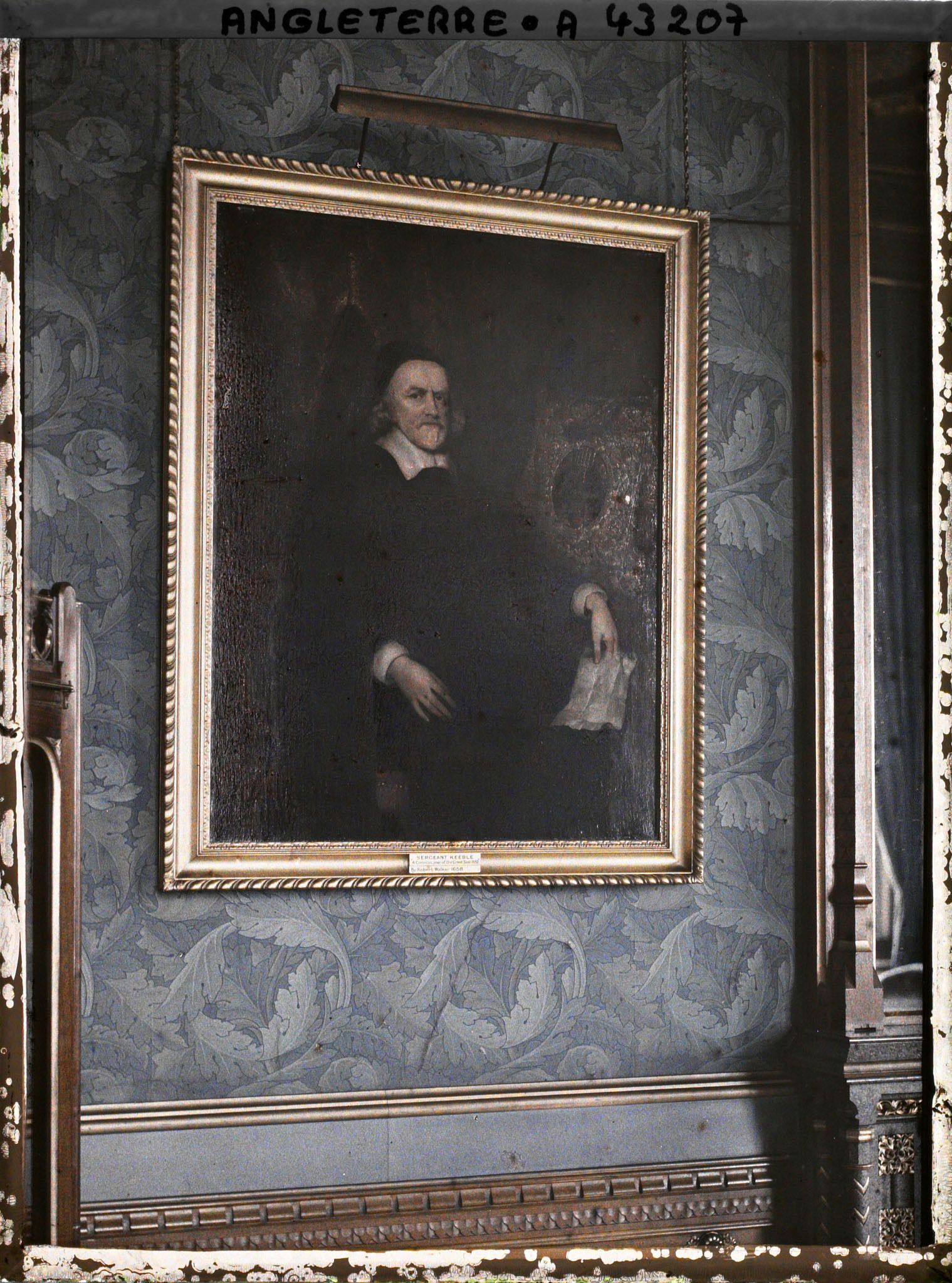 Image représentant Portrait de l'orateur Sergeant Kebble dans la Speaker Residence au Parlement