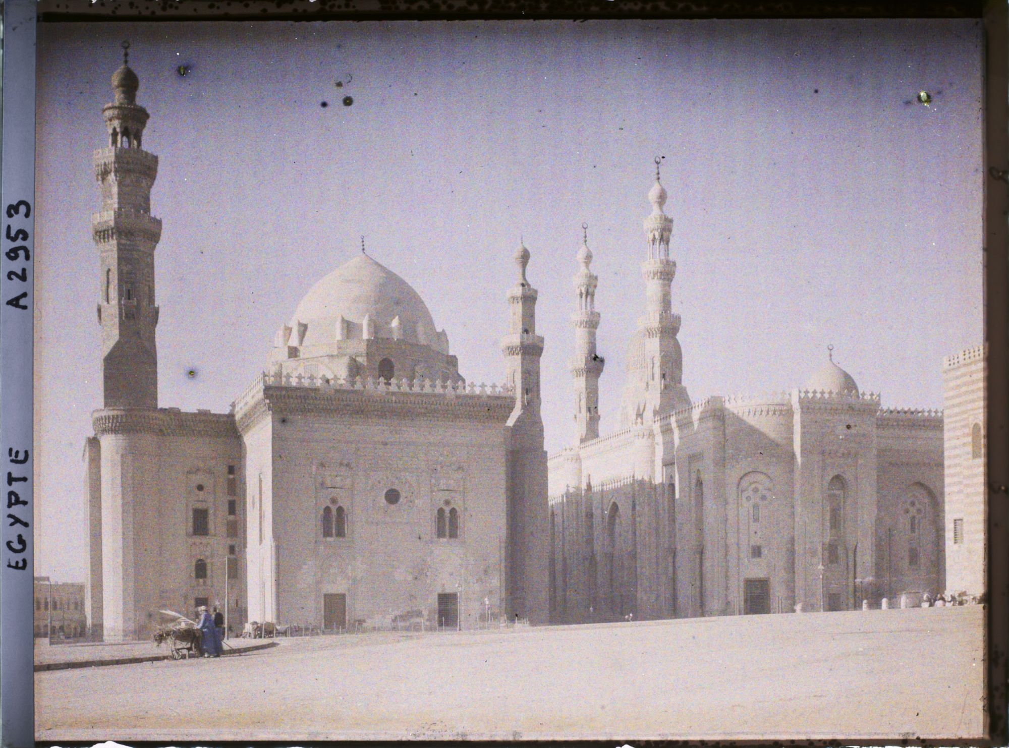 Image représentant Façade sud de la mosquée du sultan Hassan