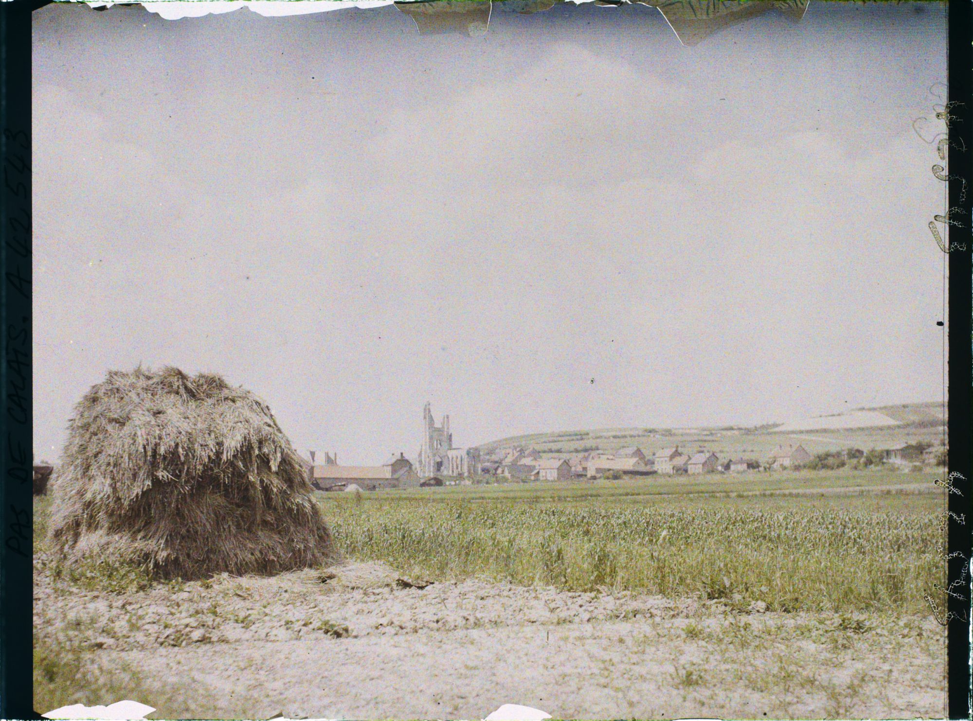 Image représentant France, Souchez, Ablain St Nazaire vu de Souchez