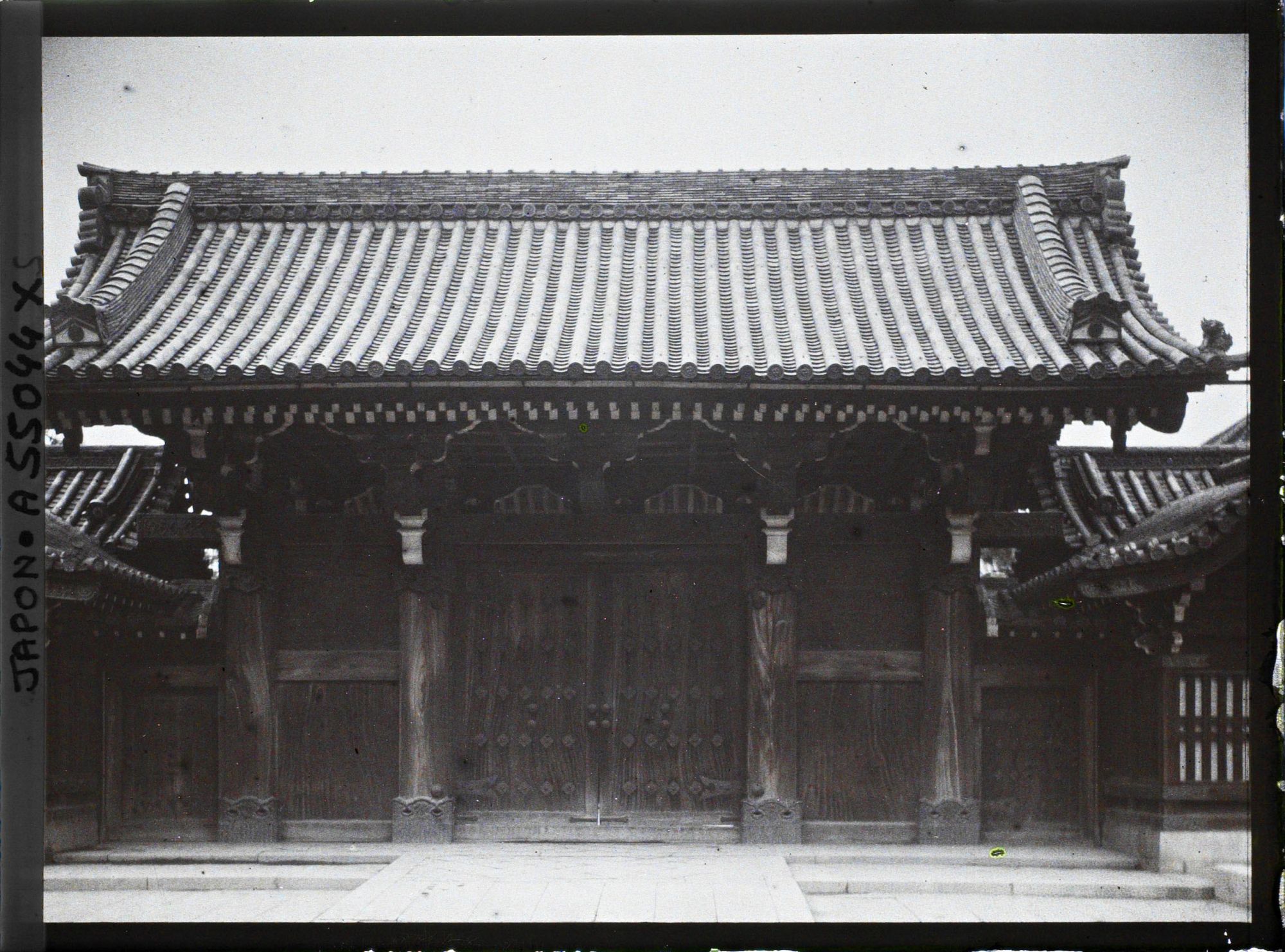 Image représentant Temple Nishi Honganji : porte de la Salle du Fondateur (Goei-dô mon)